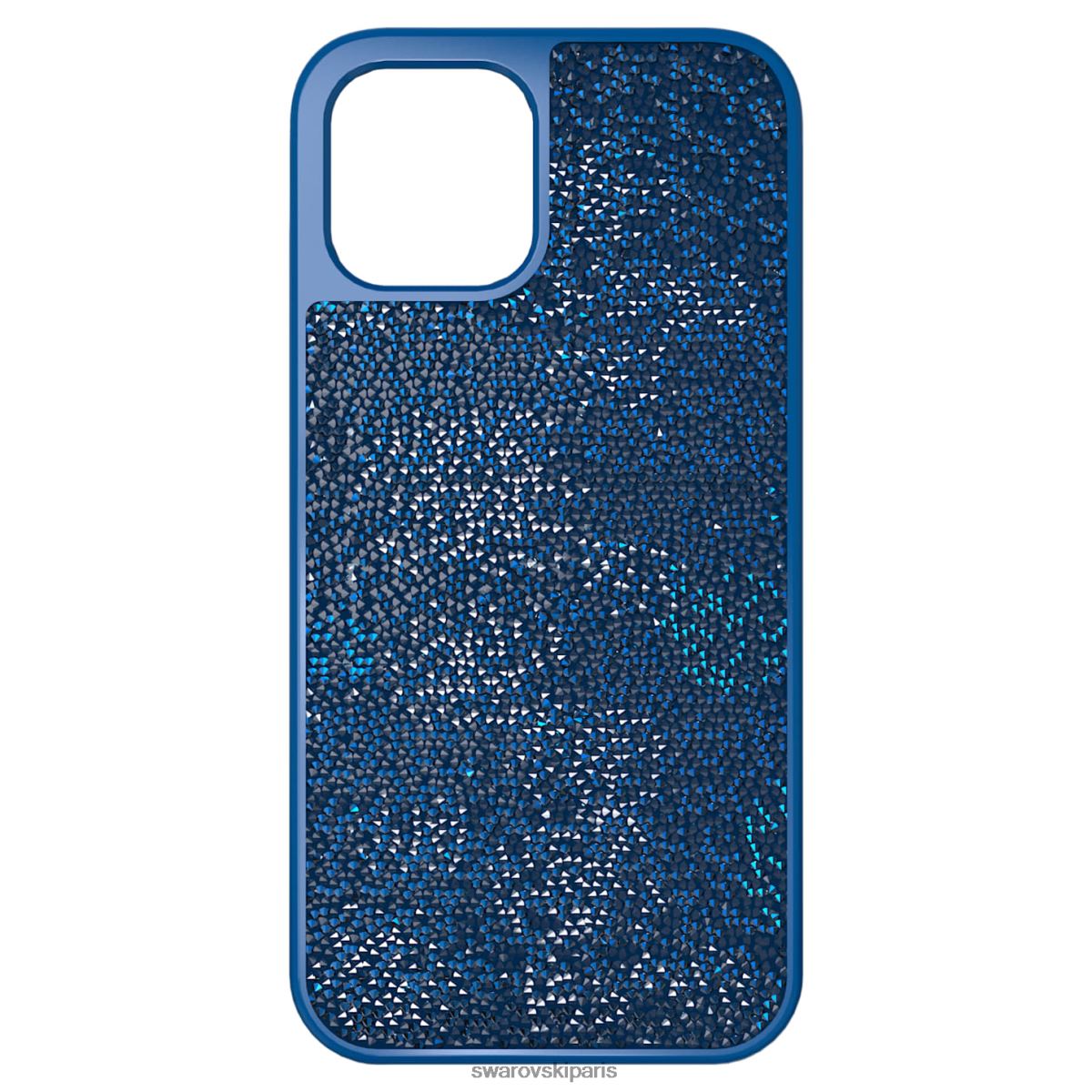 accessoires Swarovski coque de smartphone glam rock bleu RZD0XJ1380