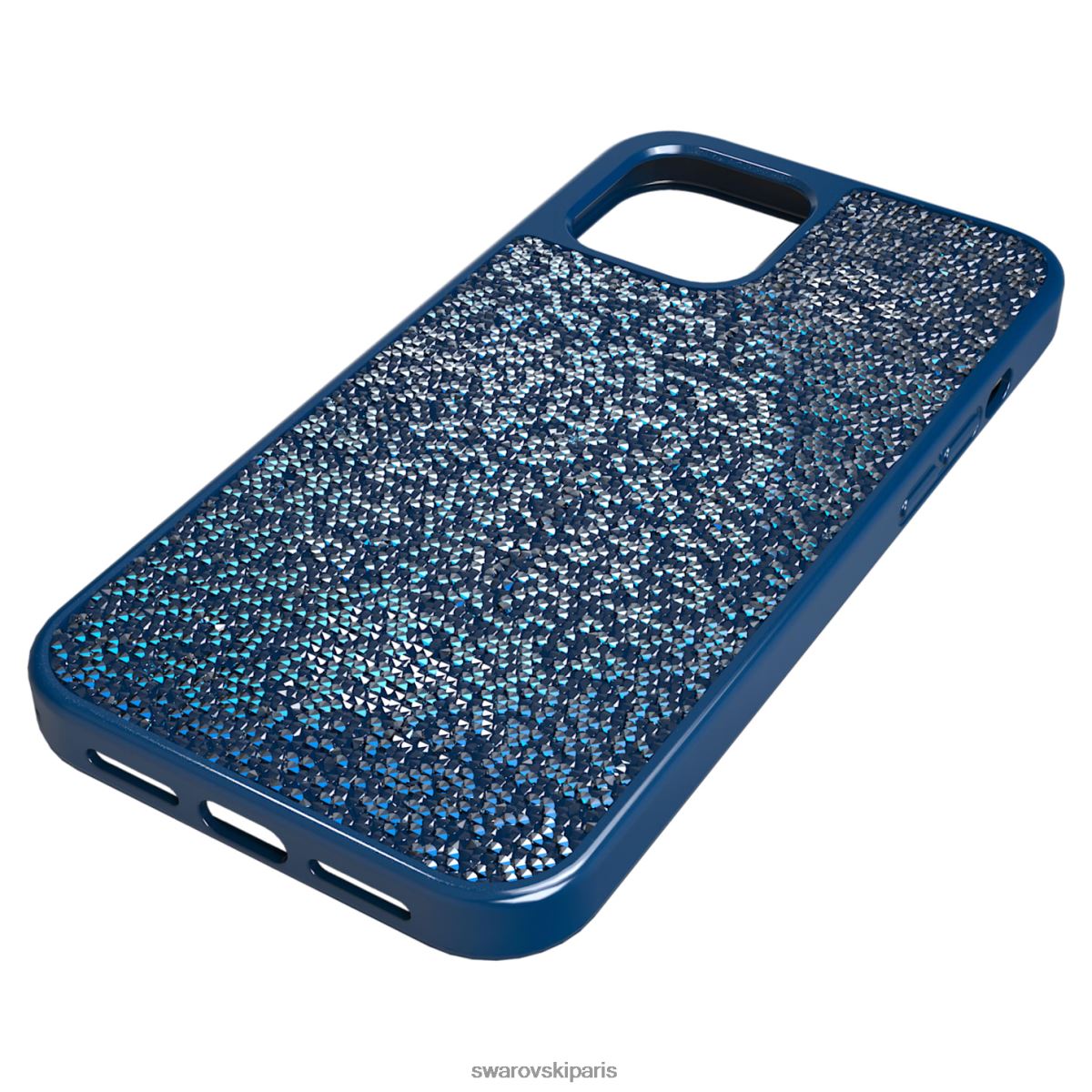 accessoires Swarovski coque de smartphone glam rock bleu RZD0XJ1380