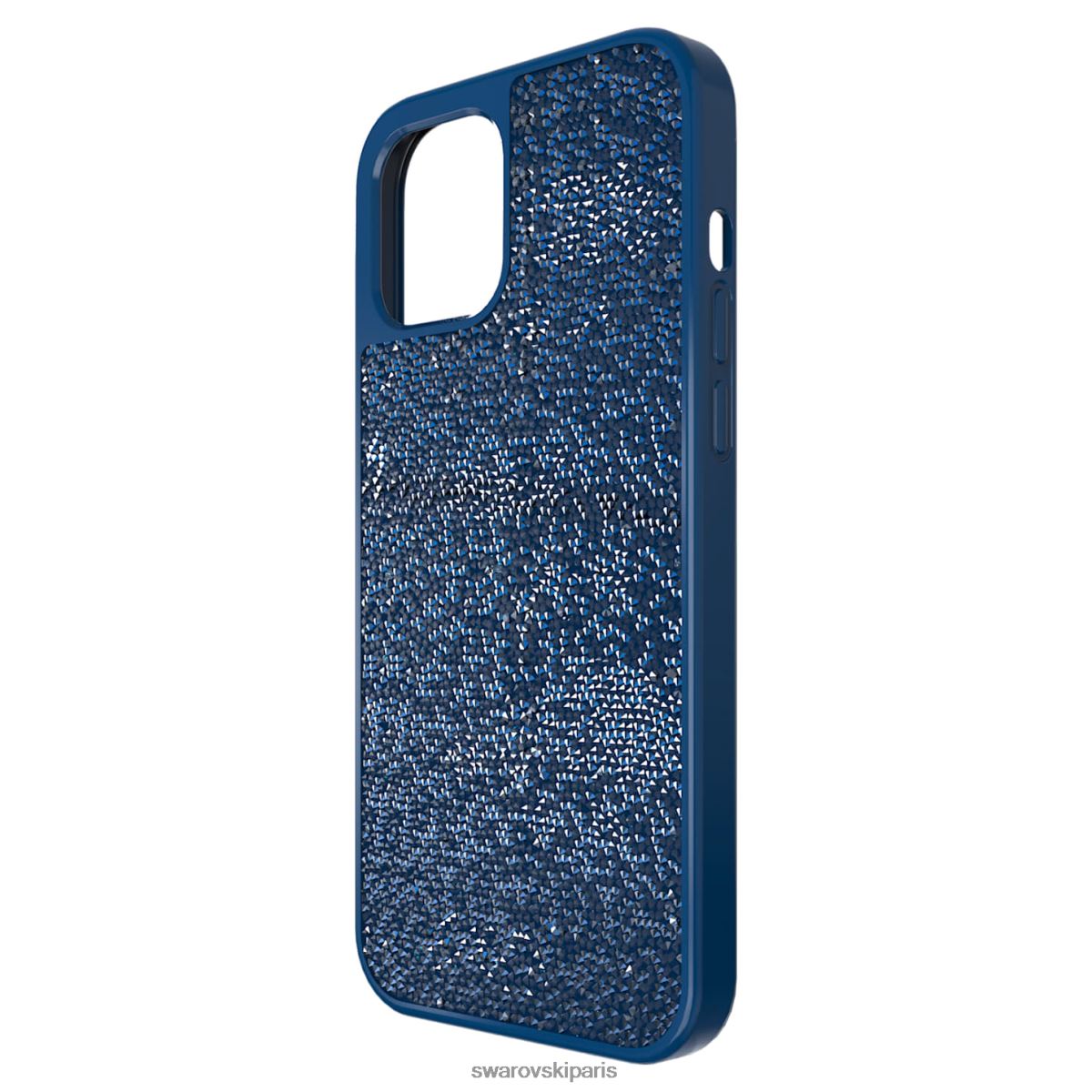 accessoires Swarovski coque de smartphone glam rock bleu RZD0XJ1380