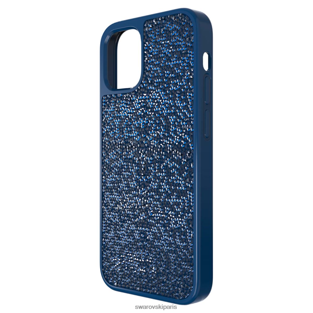 accessoires Swarovski coque de smartphone glam rock bleu RZD0XJ1397