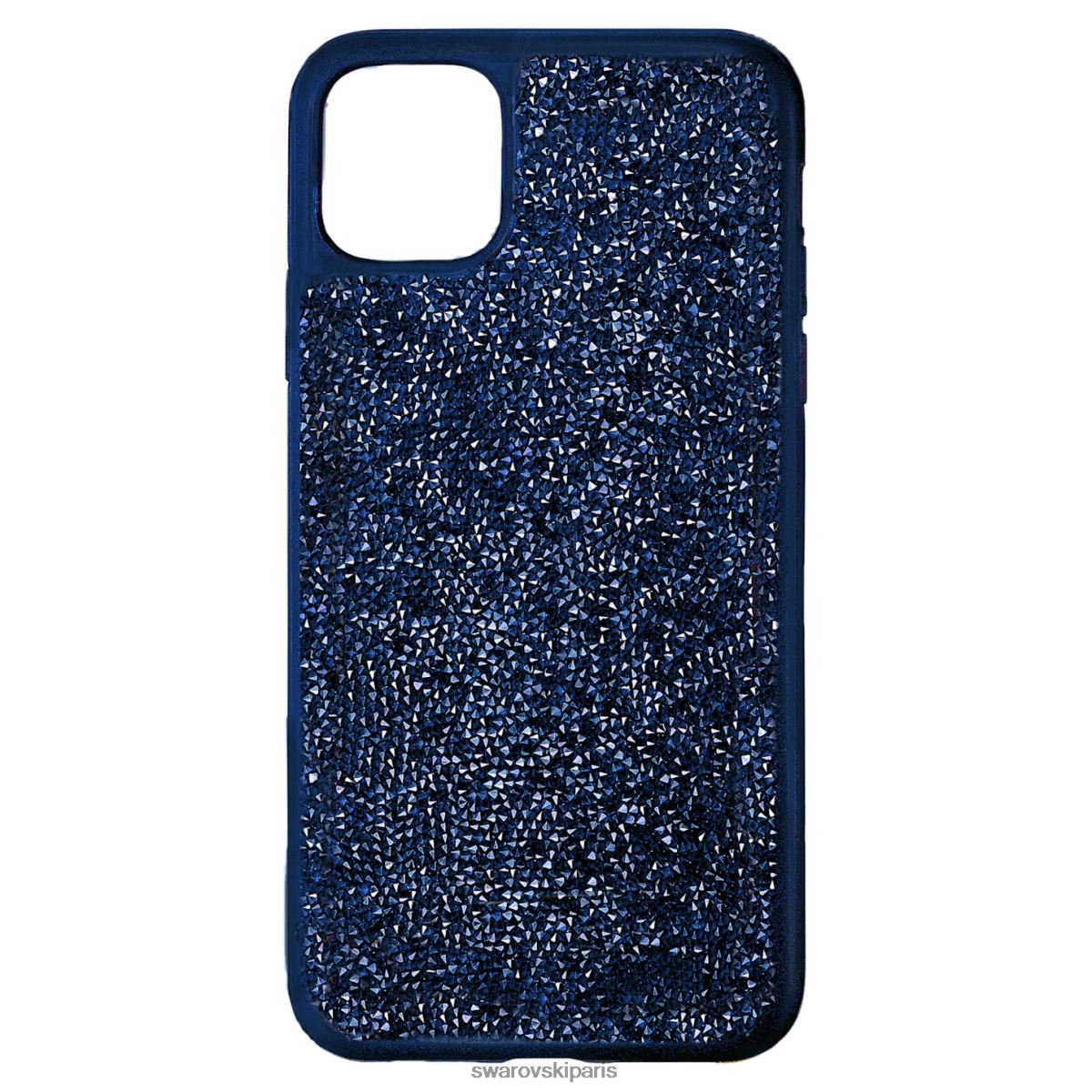 accessoires Swarovski coque de smartphone glam rock bleu RZD0XJ1412