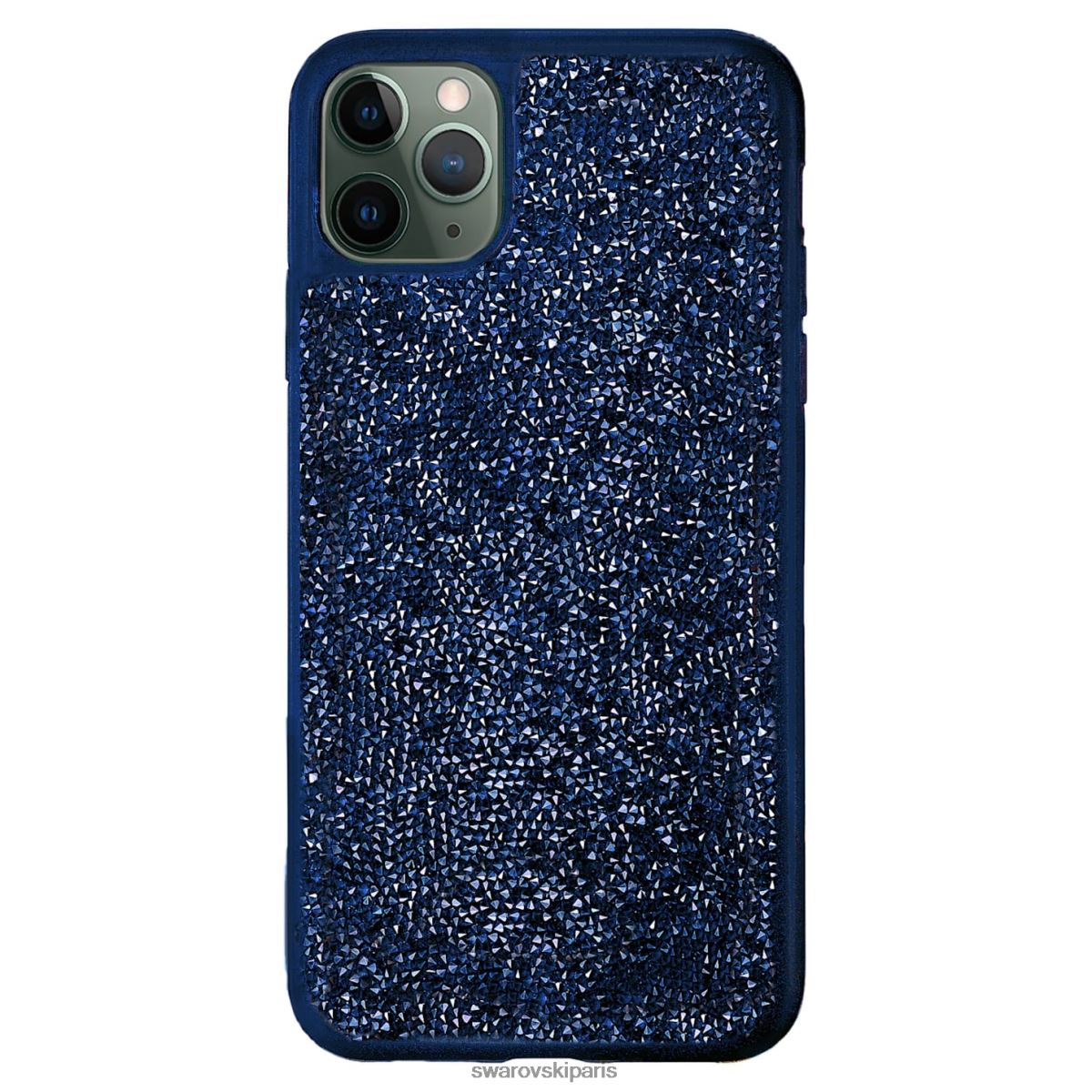 accessoires Swarovski coque de smartphone glam rock bleu RZD0XJ1412