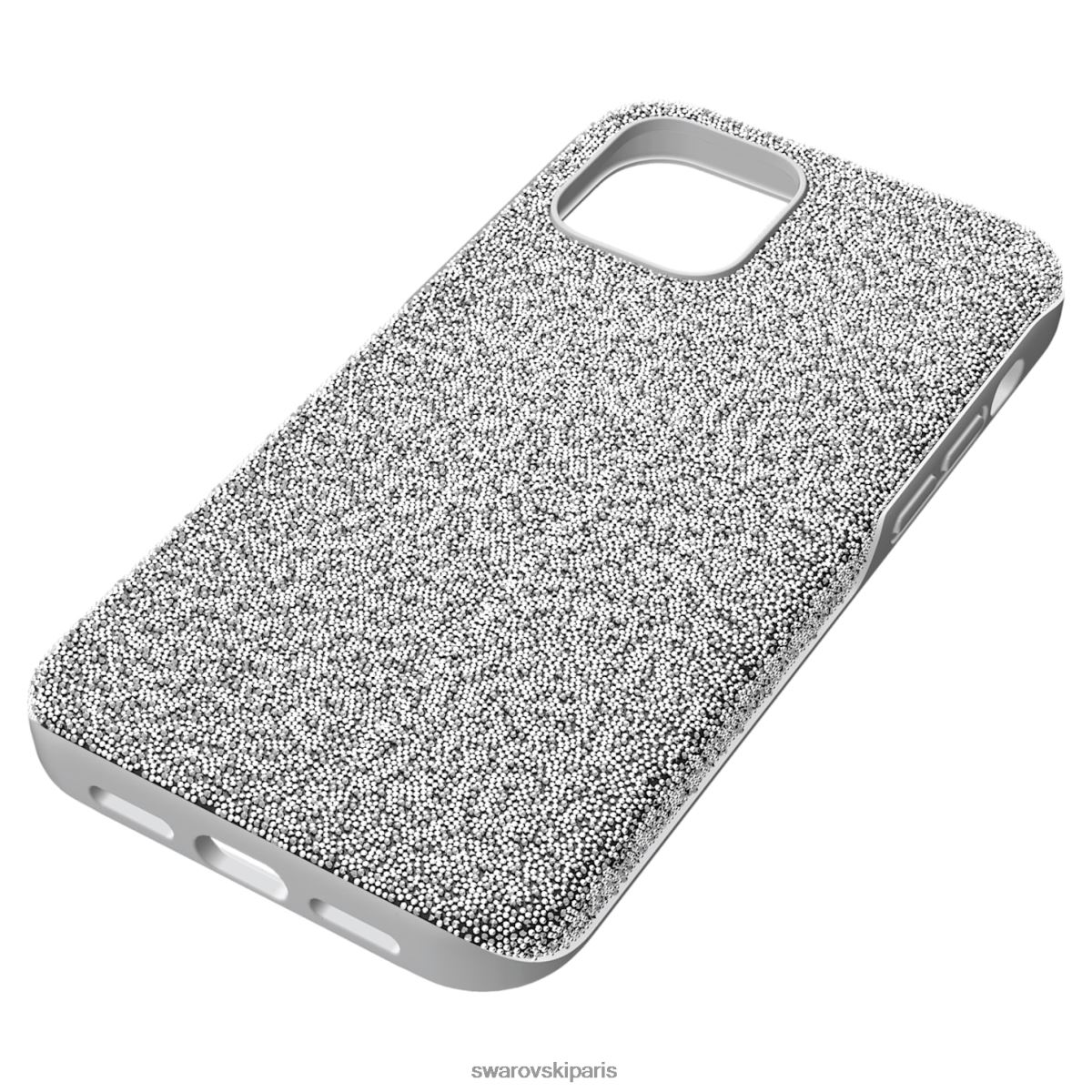 accessoires Swarovski coque haute pour smartphone ton argenté RZD0XJ1381