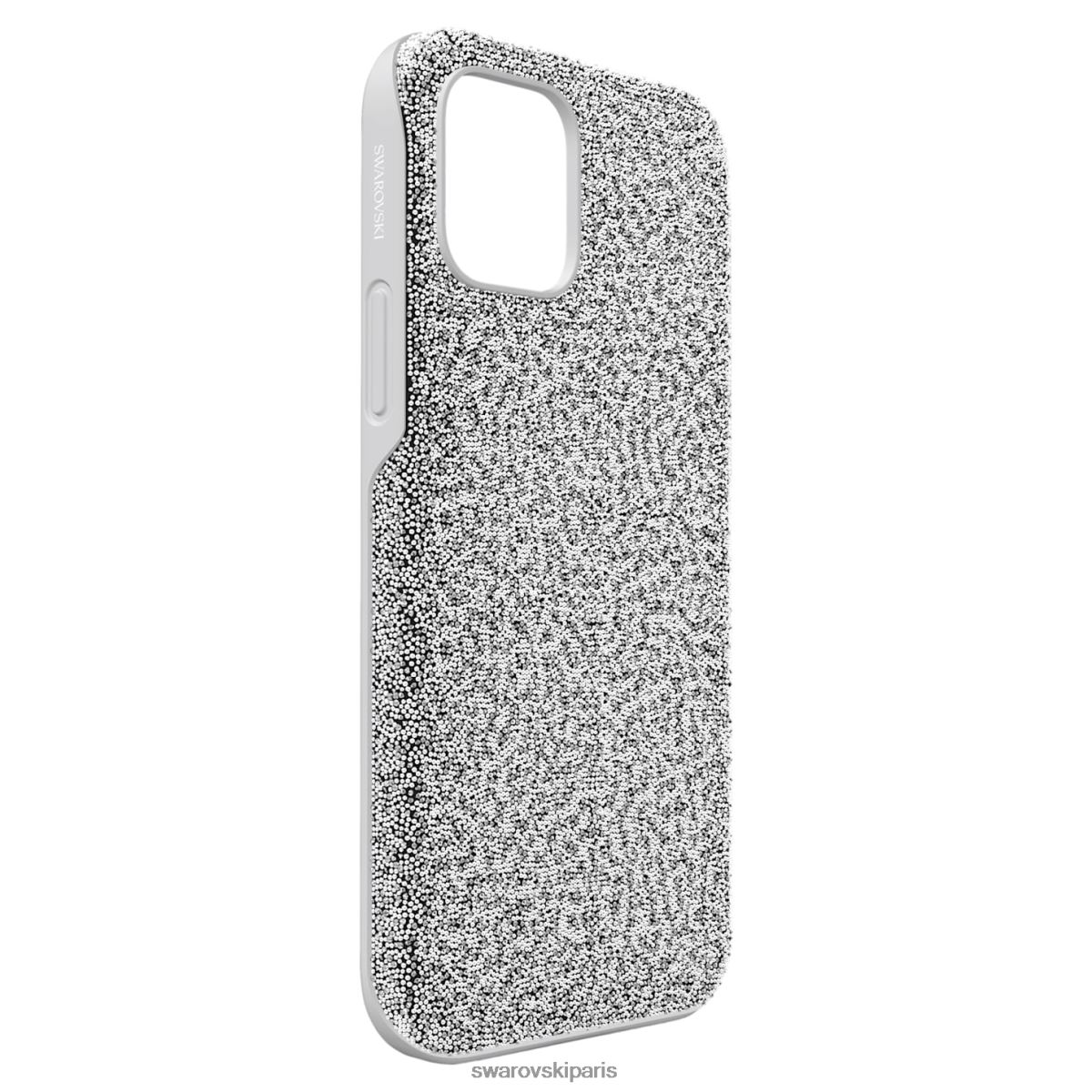 accessoires Swarovski coque haute pour smartphone ton argenté RZD0XJ1381