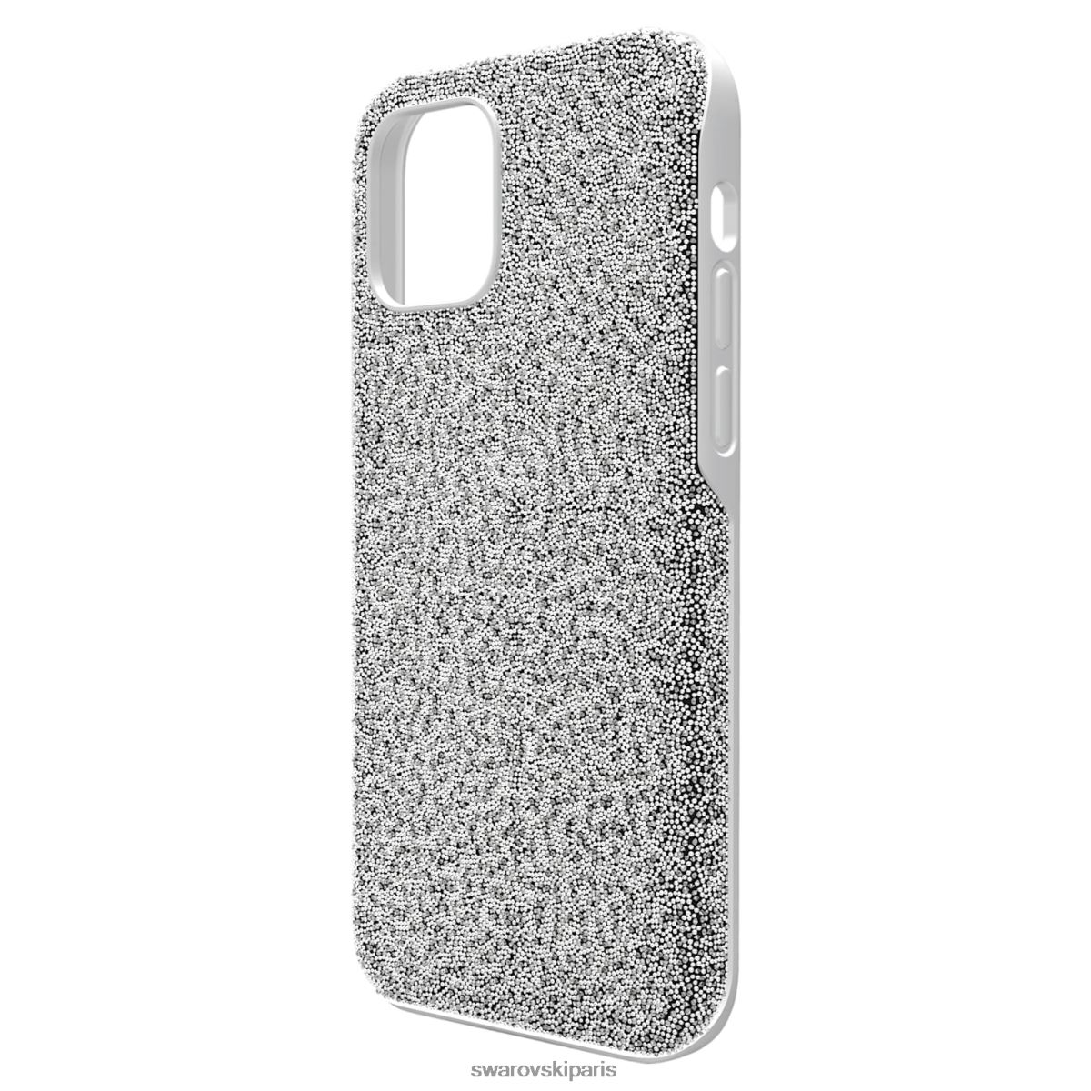 accessoires Swarovski coque haute pour smartphone ton argenté RZD0XJ1381