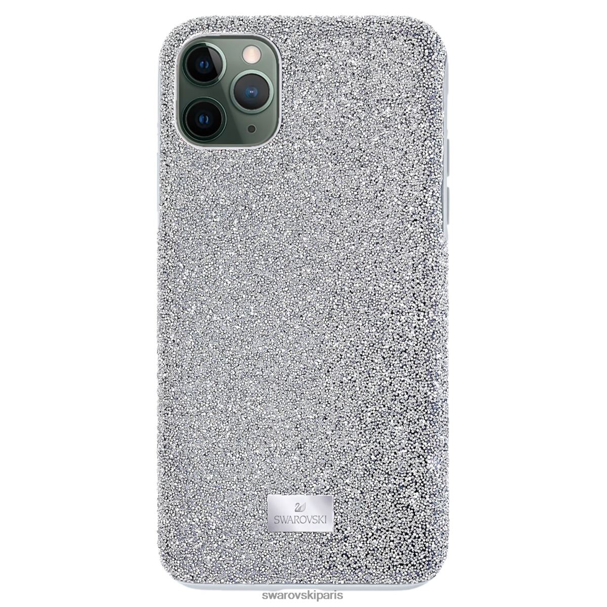 accessoires Swarovski coque haute pour smartphone ton argenté RZD0XJ1410