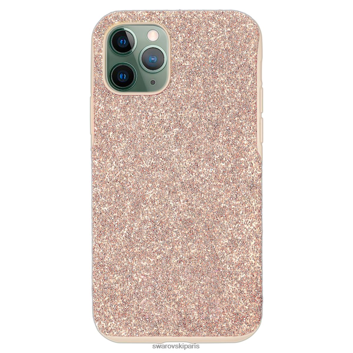 accessoires Swarovski coque haute pour smartphone ton or rose RZD0XJ1404