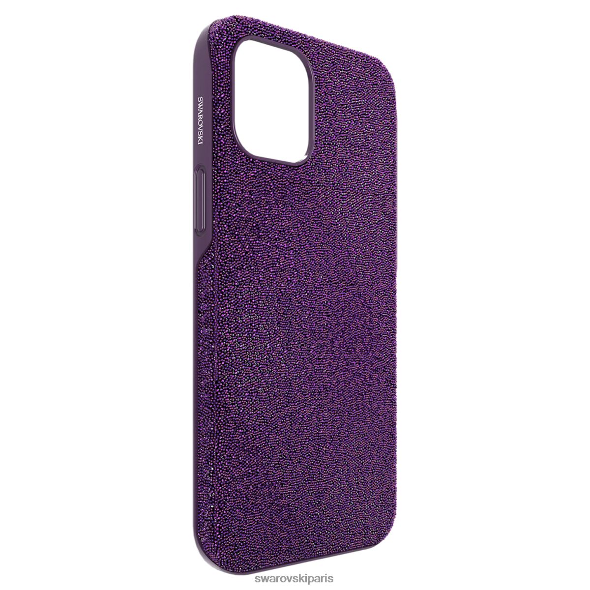 accessoires Swarovski coque haute pour smartphone violet RZD0XJ1384