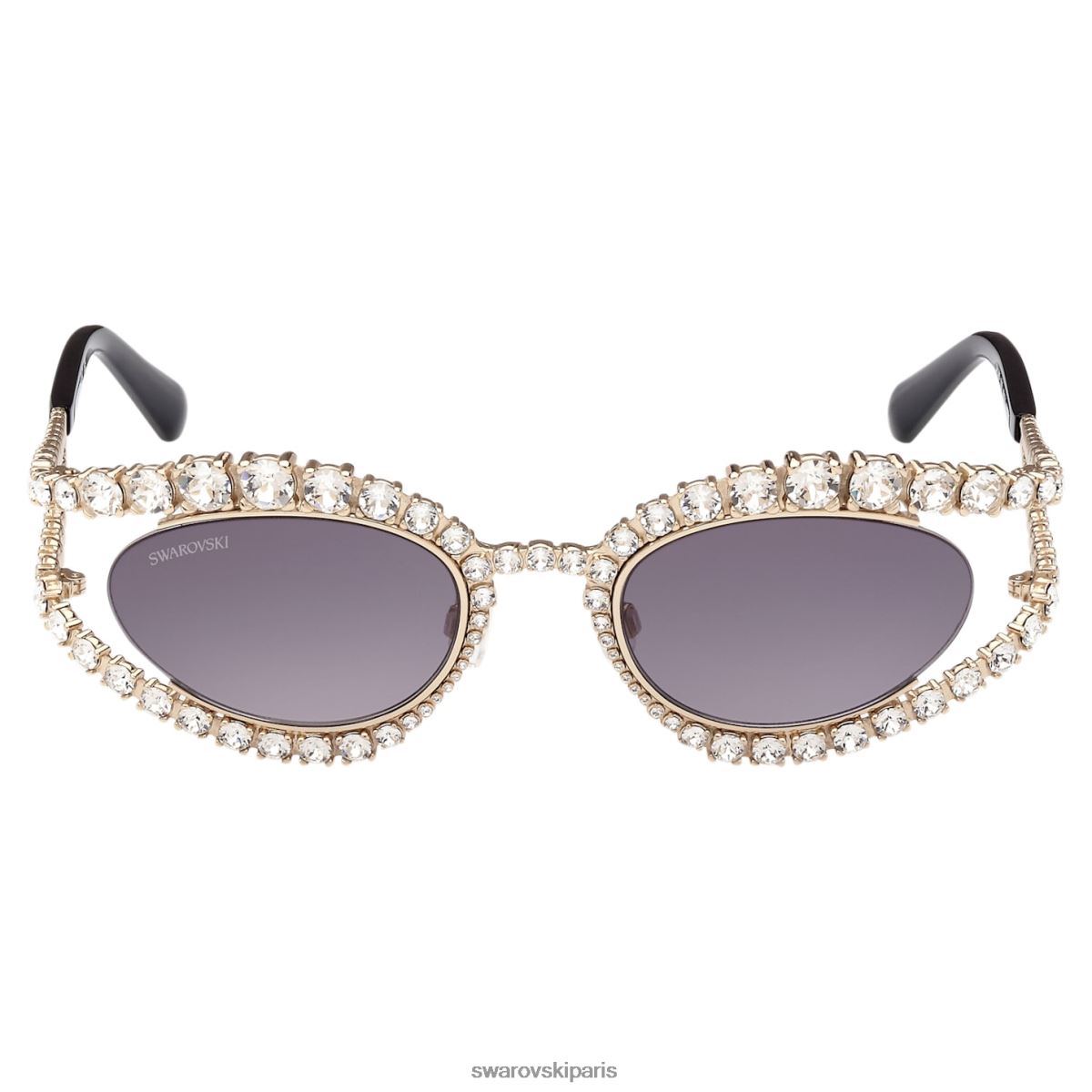 accessoires Swarovski des lunettes de soleil déclaration, sk0385 32b, gris RZD0XJ1465