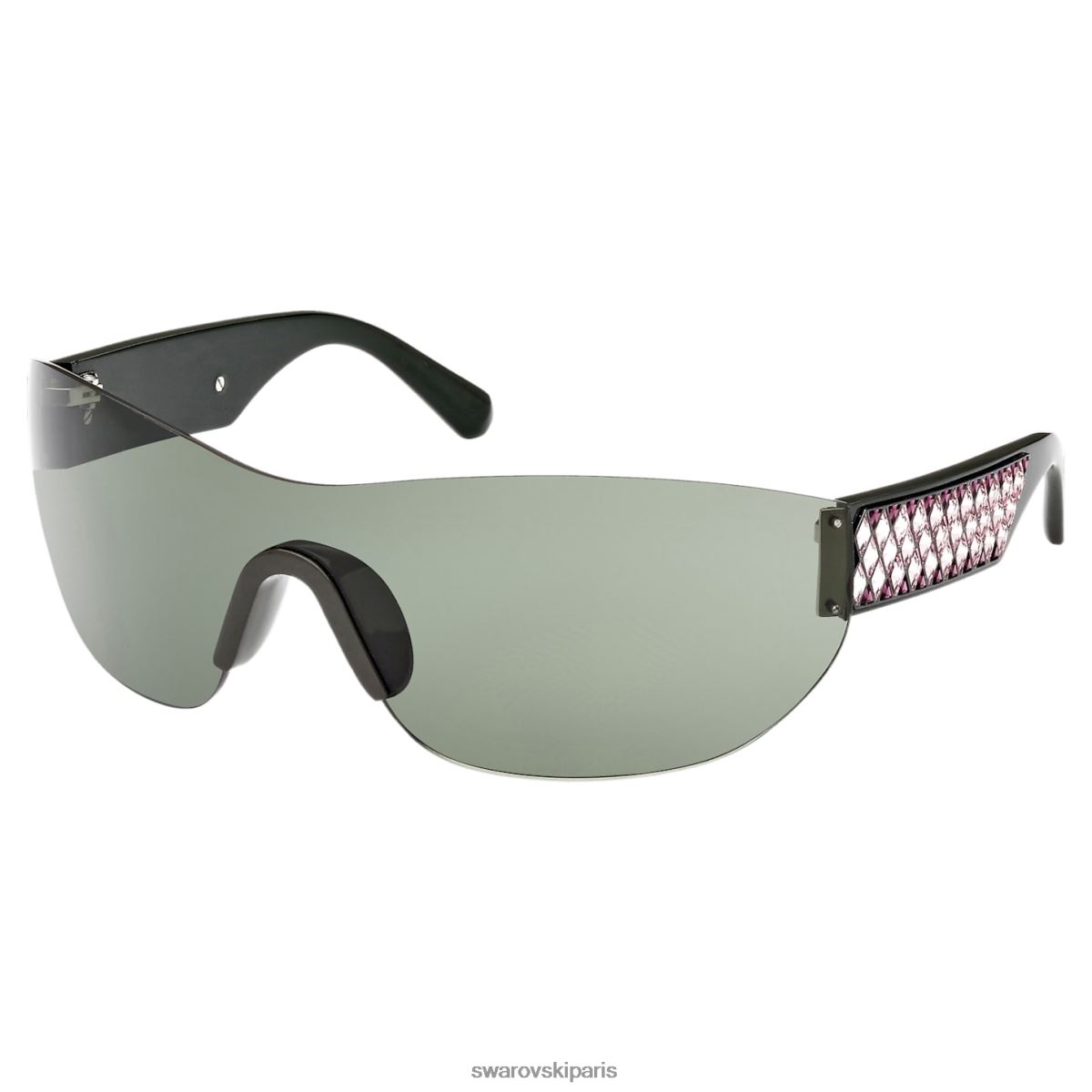 accessoires Swarovski des lunettes de soleil masque, teinte dégradée, sk0364 98q, multicolore RZD0XJ1449