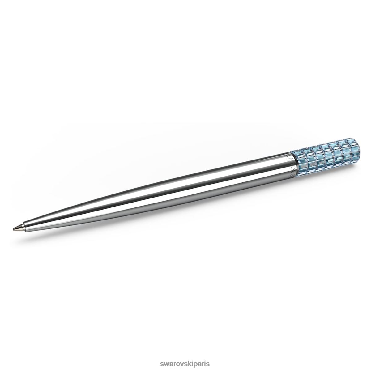 accessoires Swarovski stylo à bille bleu clair, chromé RZD0XJ1293