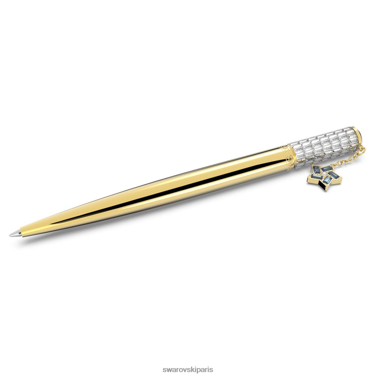 accessoires Swarovski stylo à bille célébration 2022 étoile, blanc, métal doré RZD0XJ1299