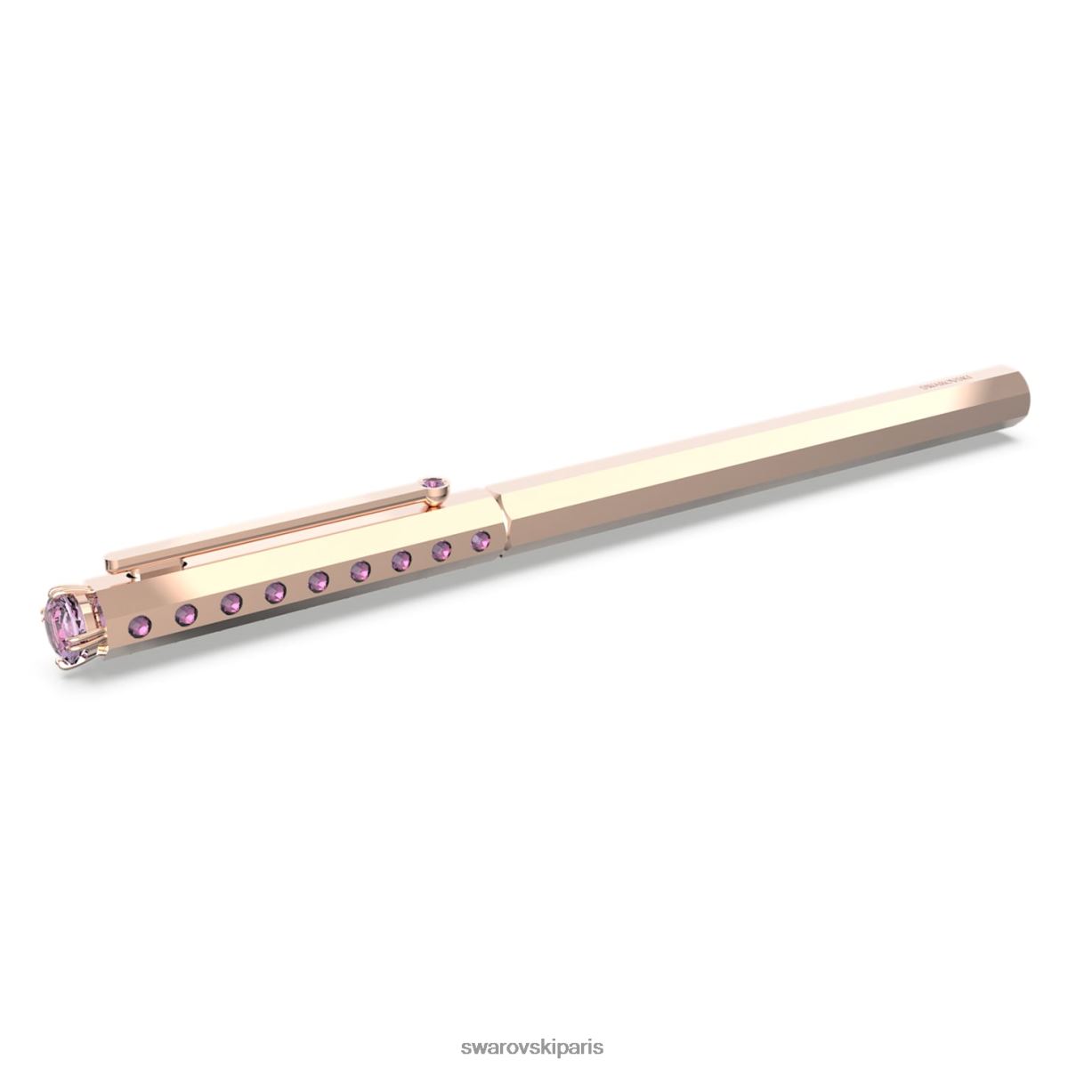 accessoires Swarovski stylo à bille classique, rose, plaqué ton or rose RZD0XJ1279