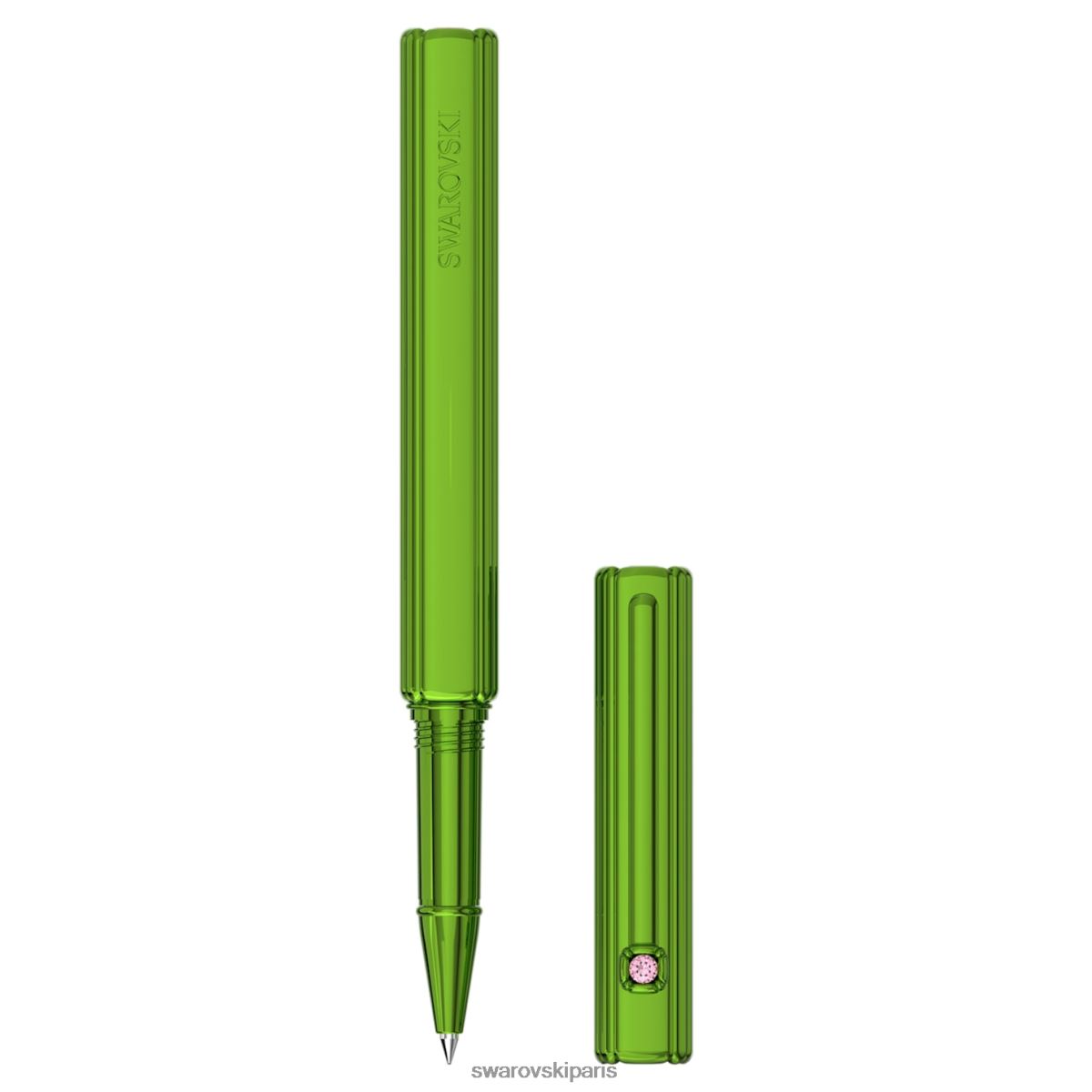 accessoires Swarovski stylo à bille coupe coussin, vert RZD0XJ1309