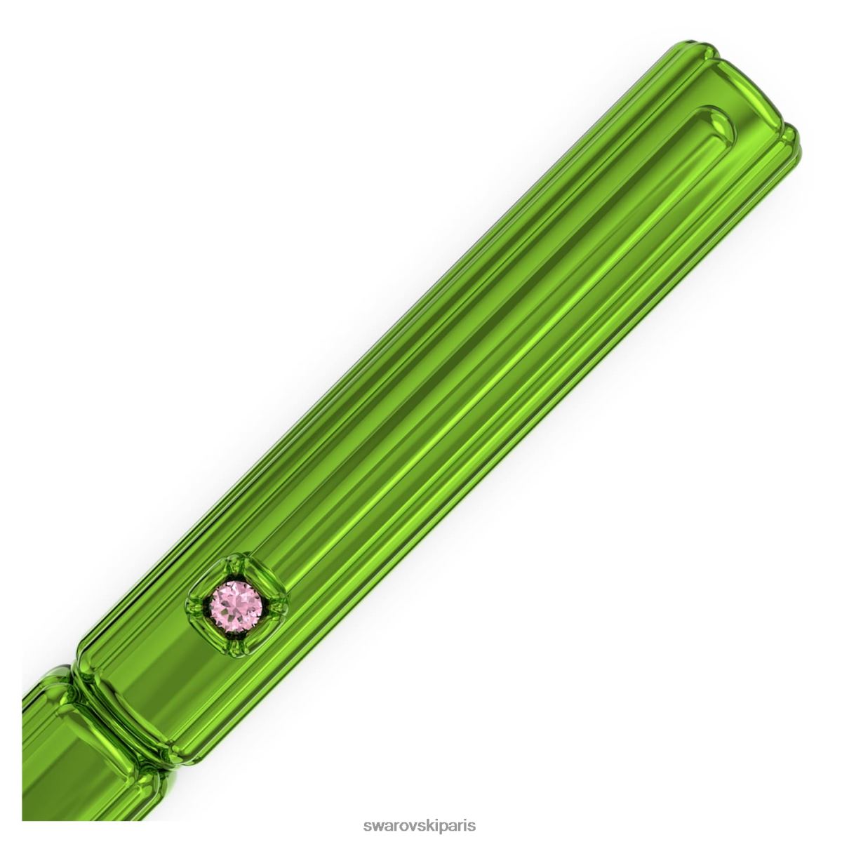 accessoires Swarovski stylo à bille coupe coussin, vert RZD0XJ1309