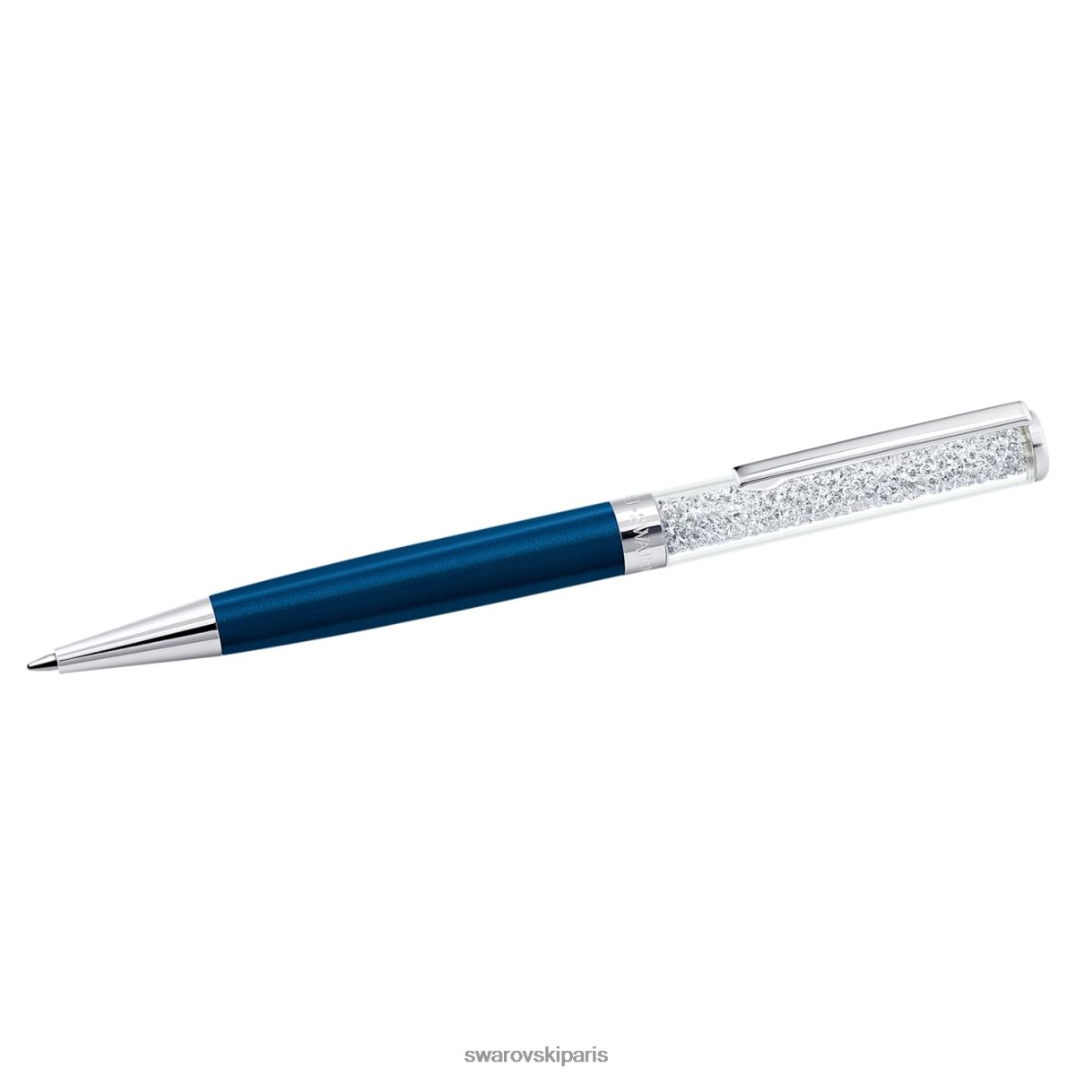 accessoires Swarovski stylo à bille cristallin bleu, laqué bleu, chromé RZD0XJ1266