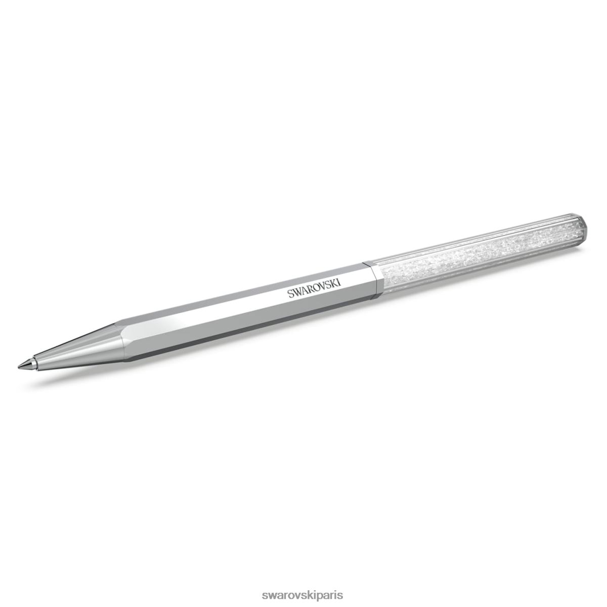 accessoires Swarovski stylo à bille cristallin forme octogonale, ton argenté, chromé RZD0XJ1260