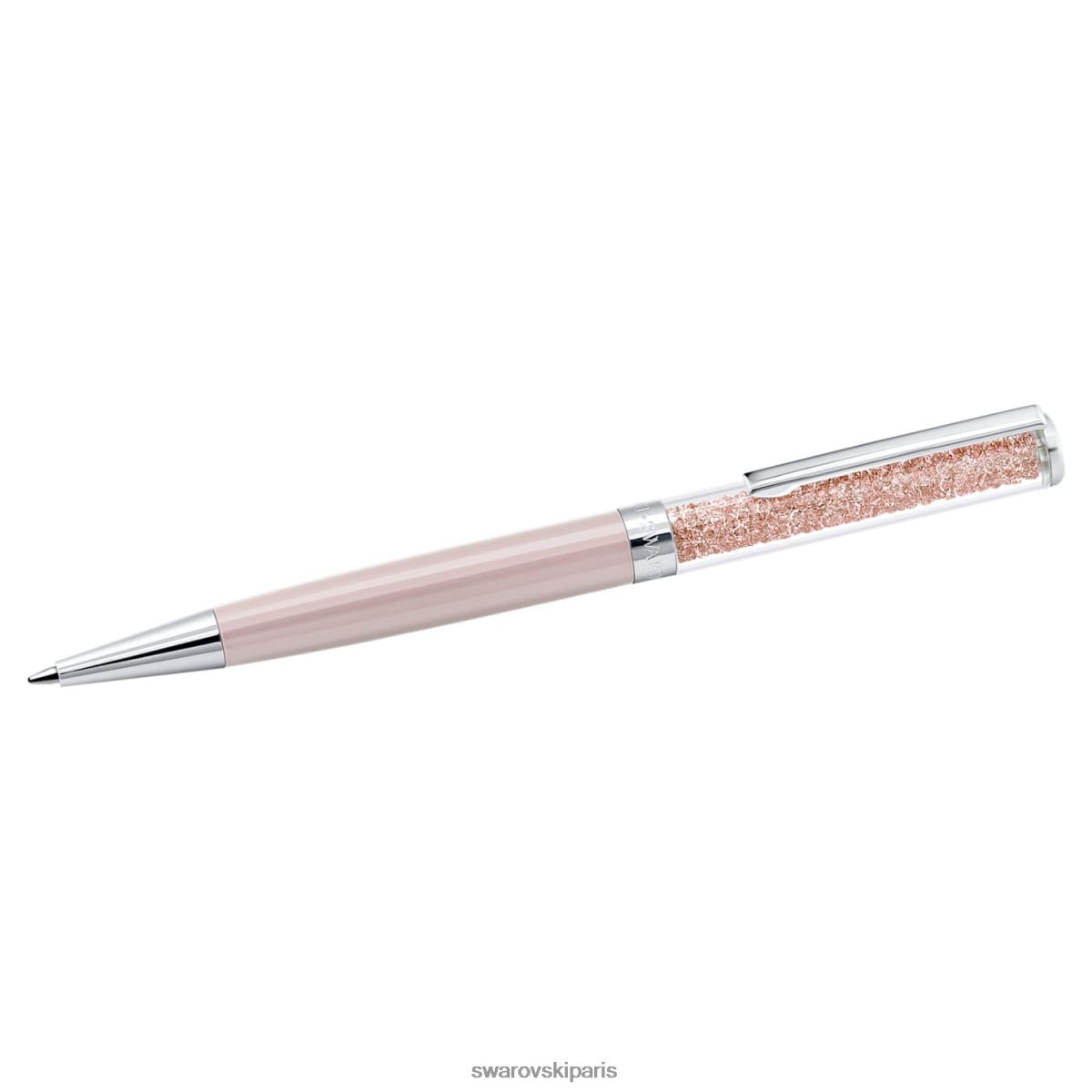 accessoires Swarovski stylo à bille cristallin rose, laqué rose, chromé RZD0XJ1267