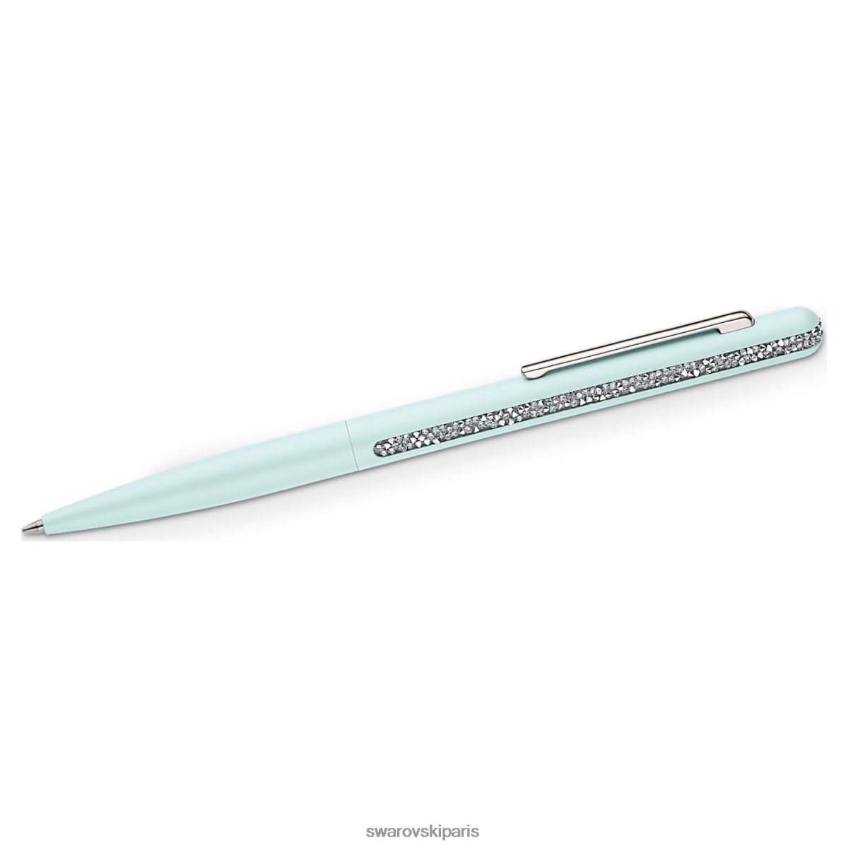 accessoires Swarovski stylo à bille scintillant en cristal vert, laqué vert, chromé RZD0XJ1276