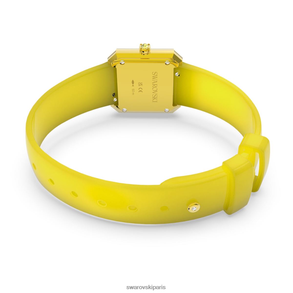 accessoires Swarovski montre bracelet en silicone, jaune RZD0XJ1255