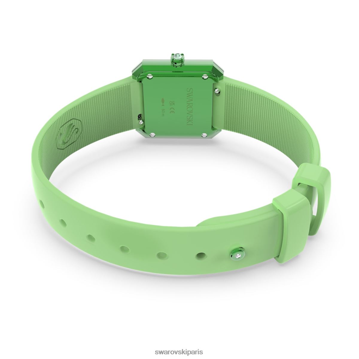accessoires Swarovski montre bracelet en silicone, vert RZD0XJ1254