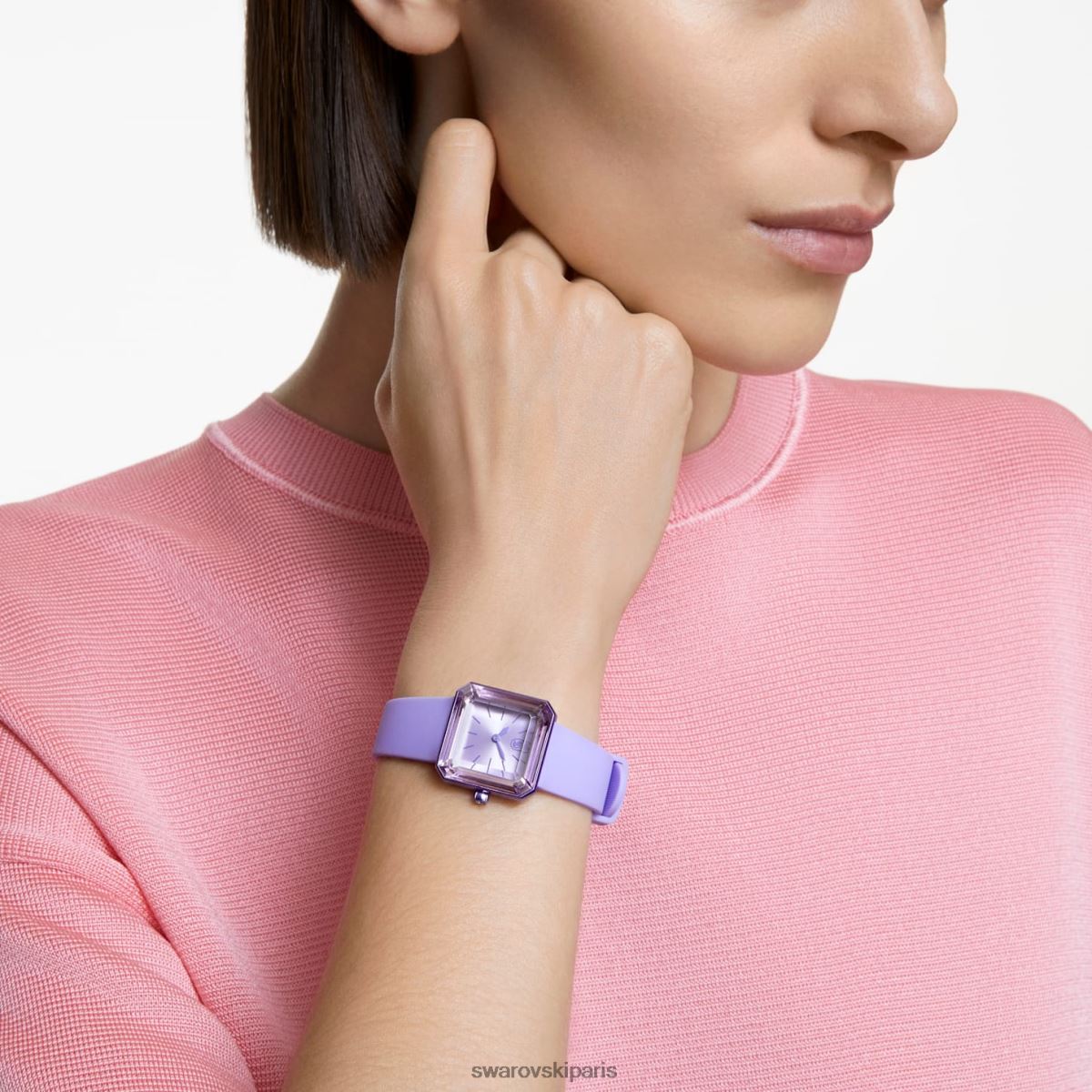 accessoires Swarovski montre bracelet en silicone, violet RZD0XJ1256