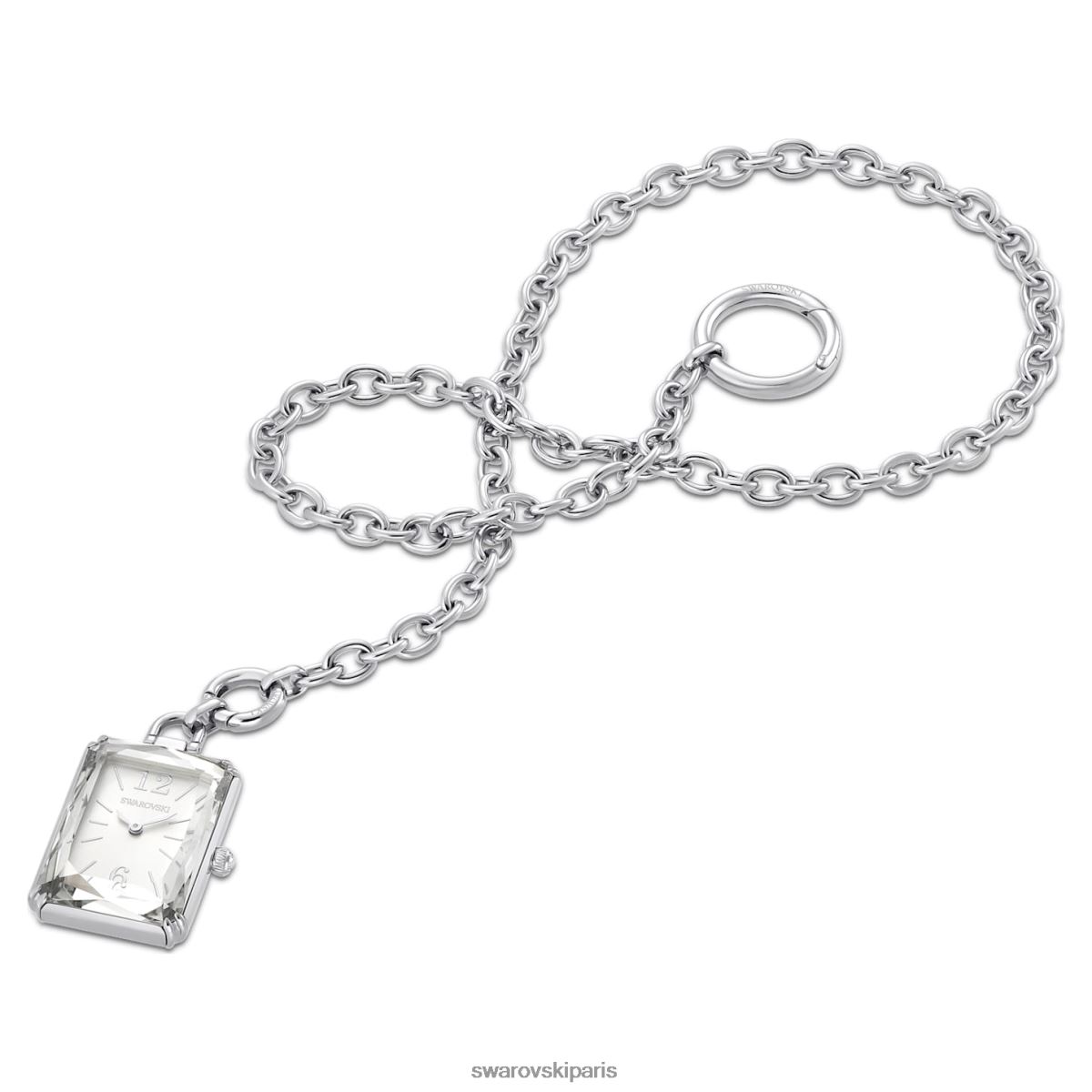 accessoires Swarovski montre de poche ton argenté, acier inoxydable RZD0XJ1230