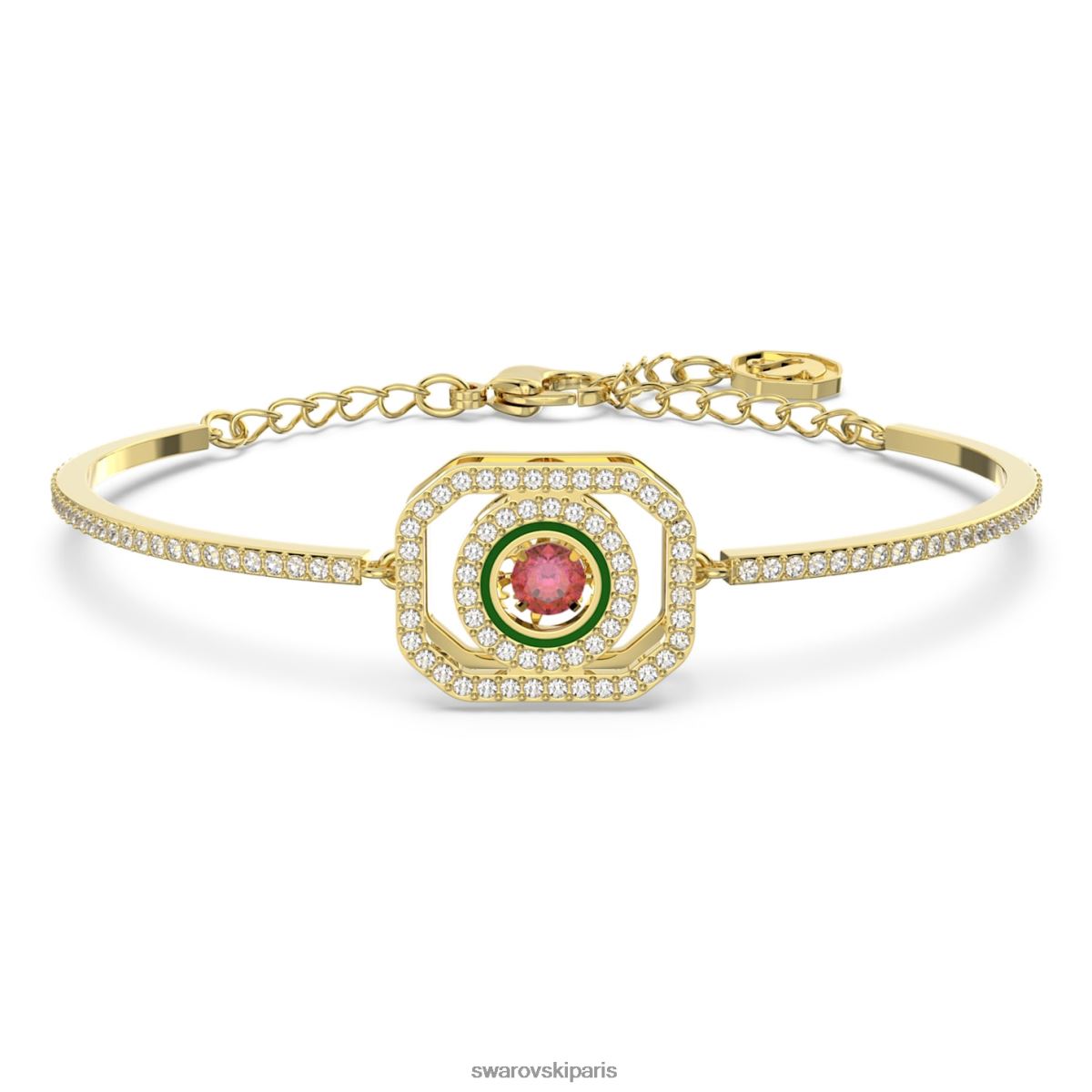 bijoux Swarovski bracelet alea multicolore, plaqué or RZD0XJ515