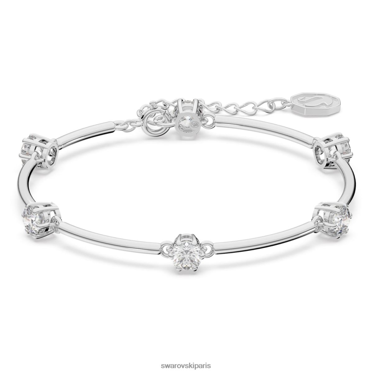 bijoux Swarovski bracelet constellation taille ronde, blanc, rhodié RZD0XJ485