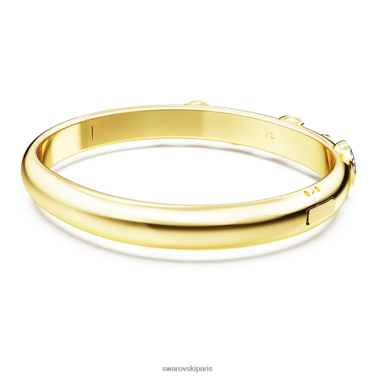 bijoux Swarovski bracelet dextère coupes mixtes, blanc, métal doré RZD0XJ631