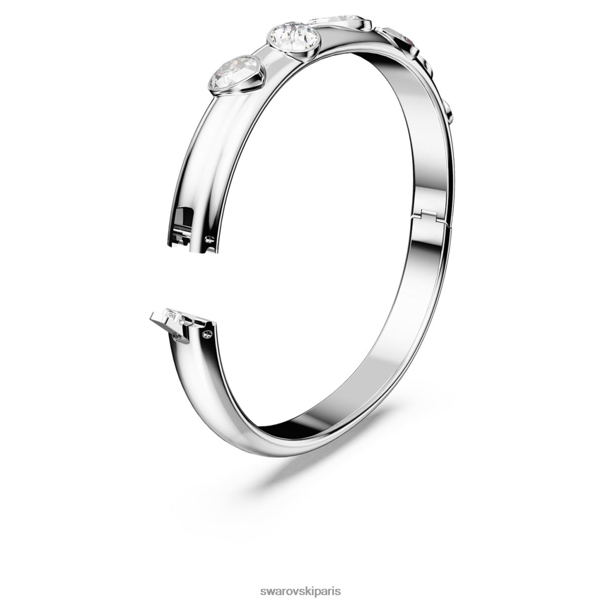 bijoux Swarovski bracelet dextère coupes mixtes, blanc, rhodié RZD0XJ630