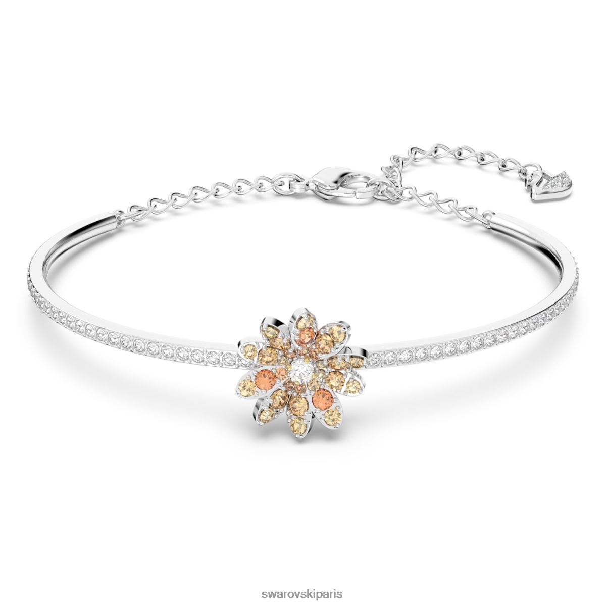 bijoux Swarovski bracelet fleur éternelle fleur, multicolore, finition métal mélangé RZD0XJ629