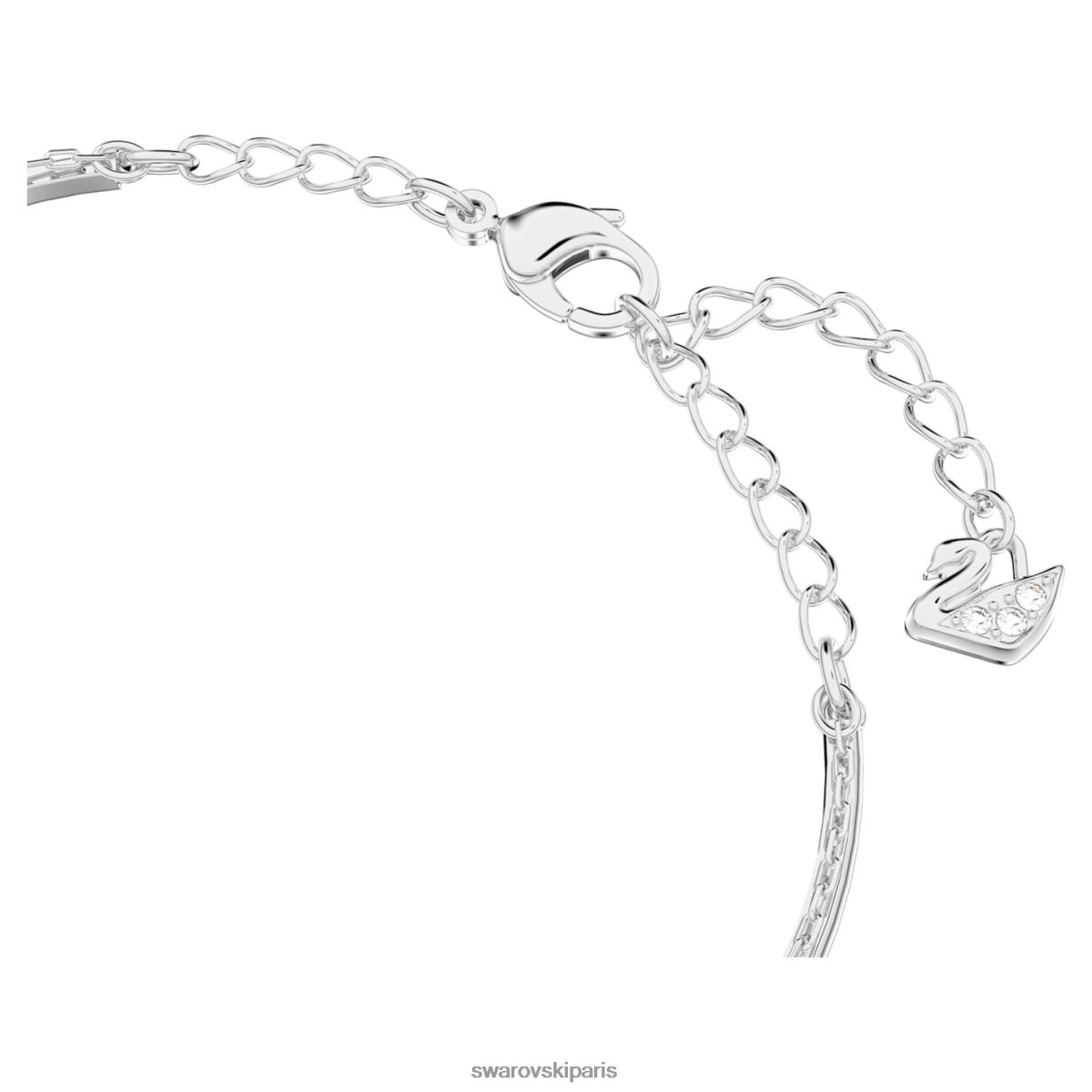 bijoux Swarovski bracelet gingembre blanc, rhodié RZD0XJ601