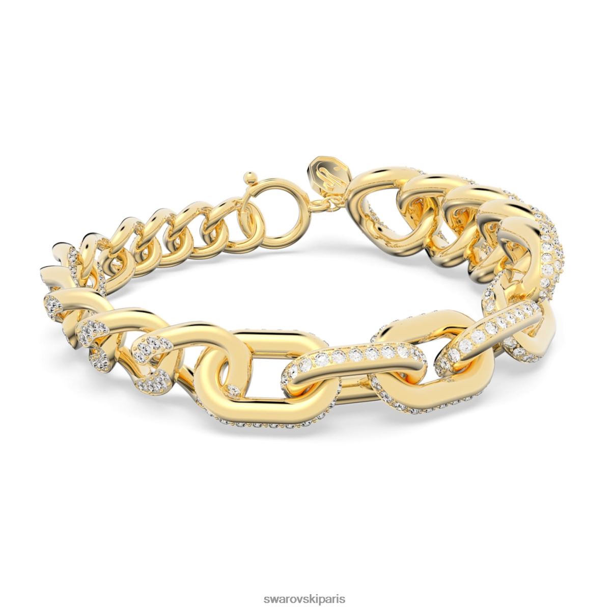 bijoux Swarovski bracelet dextère pavé, blanc, métal doré RZD0XJ432