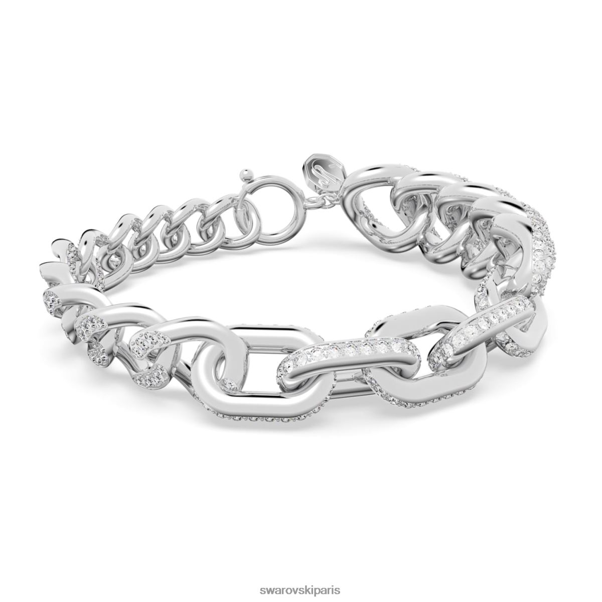 bijoux Swarovski bracelet dextère pavé, blanc, rhodié RZD0XJ431