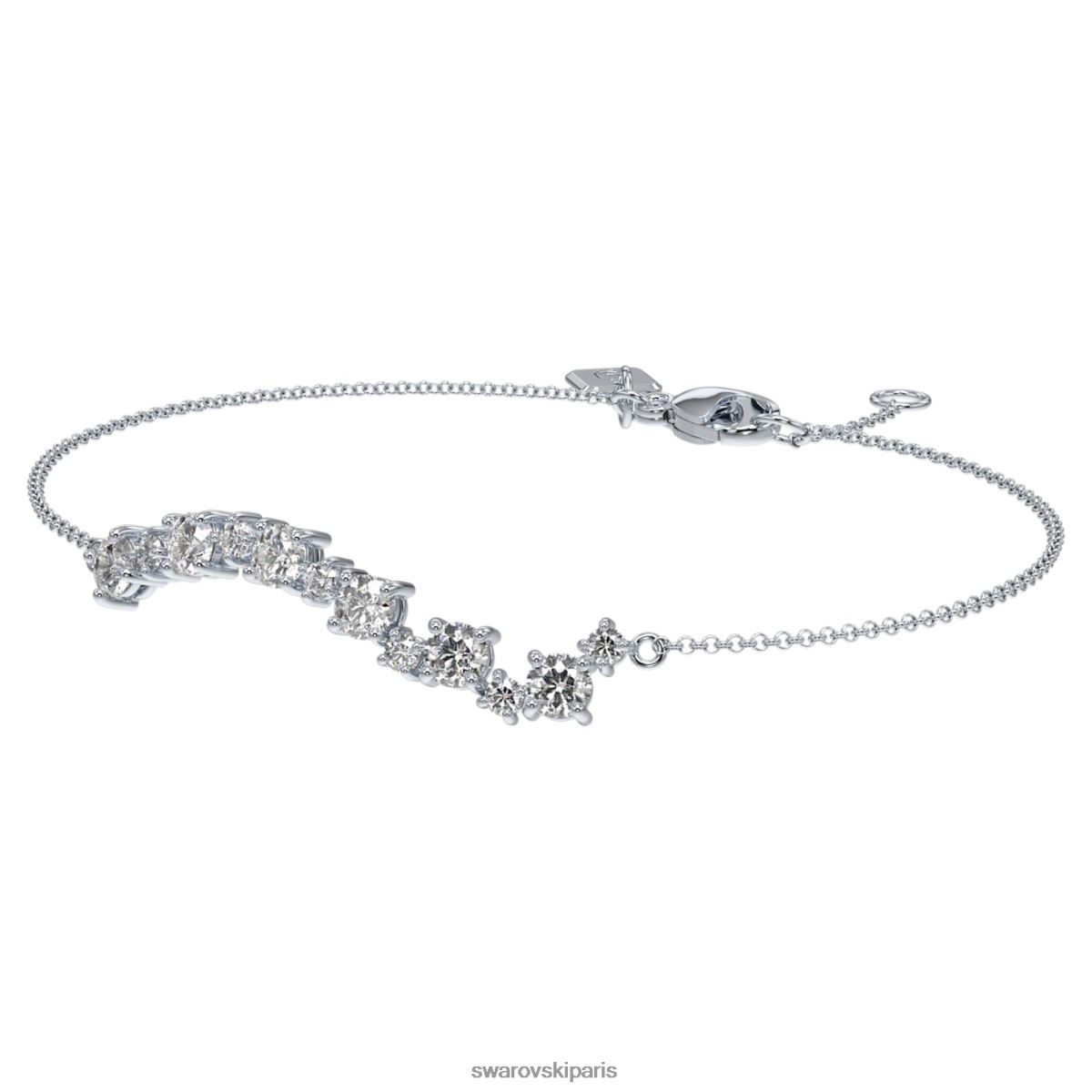 bijoux Swarovski bracelet intime Or blanc 14 carats RZD0XJ437