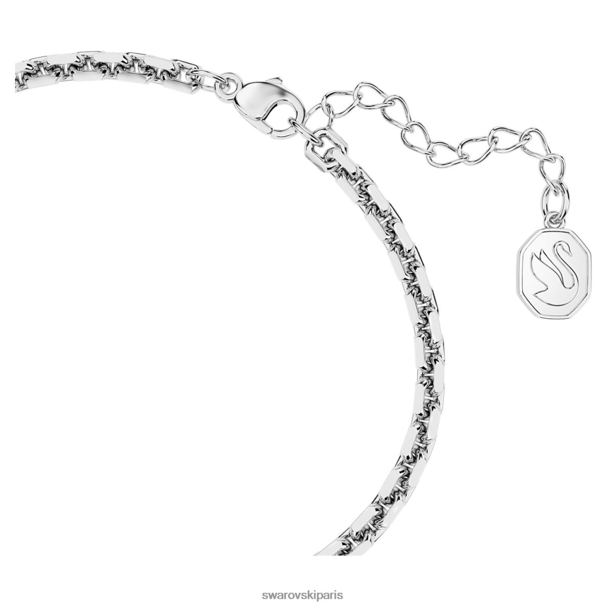 bijoux Swarovski bracelet volta coeur, blanc, rhodié RZD0XJ433