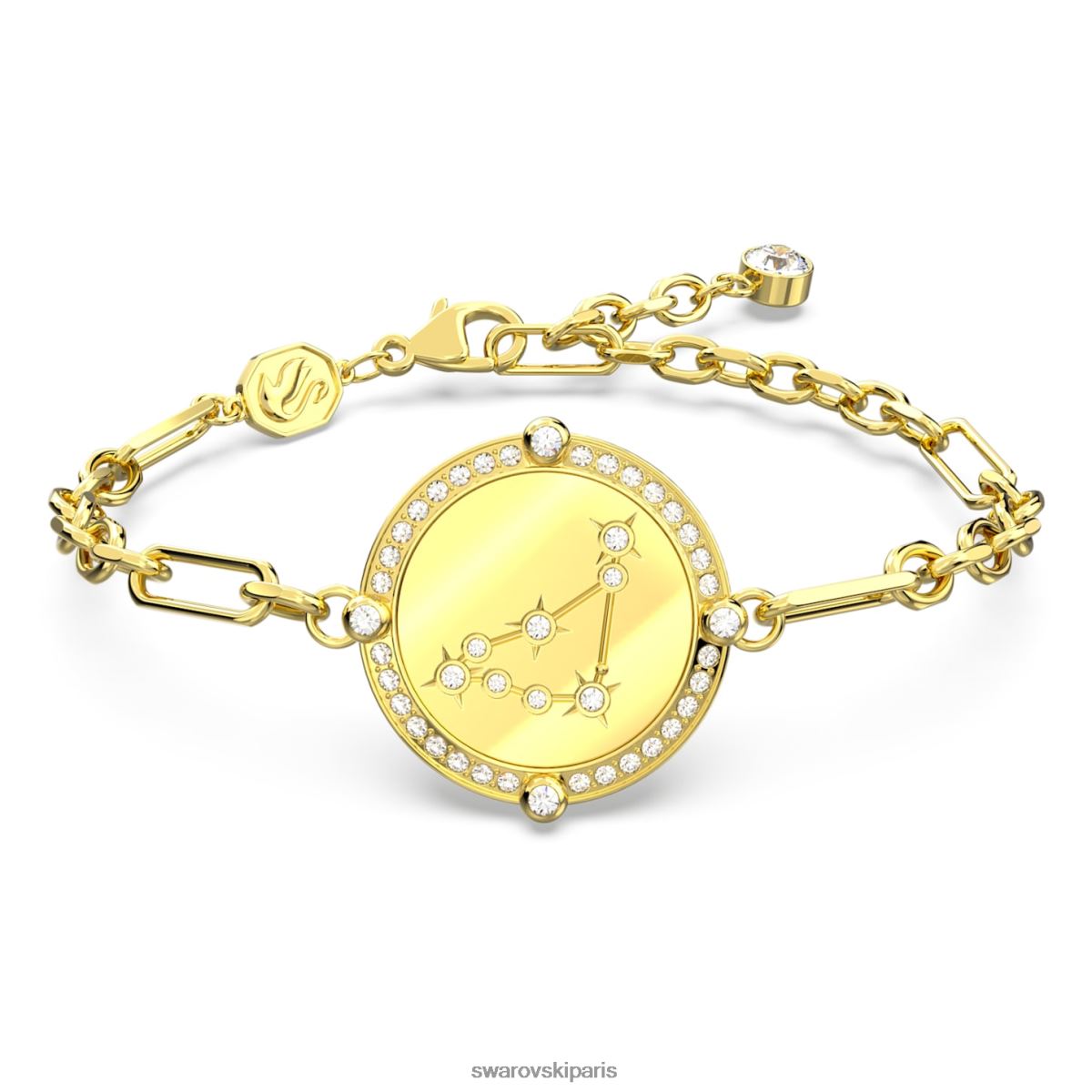bijoux Swarovski bracelet zodiaque capricorne, ton doré, plaqué ton or RZD0XJ466