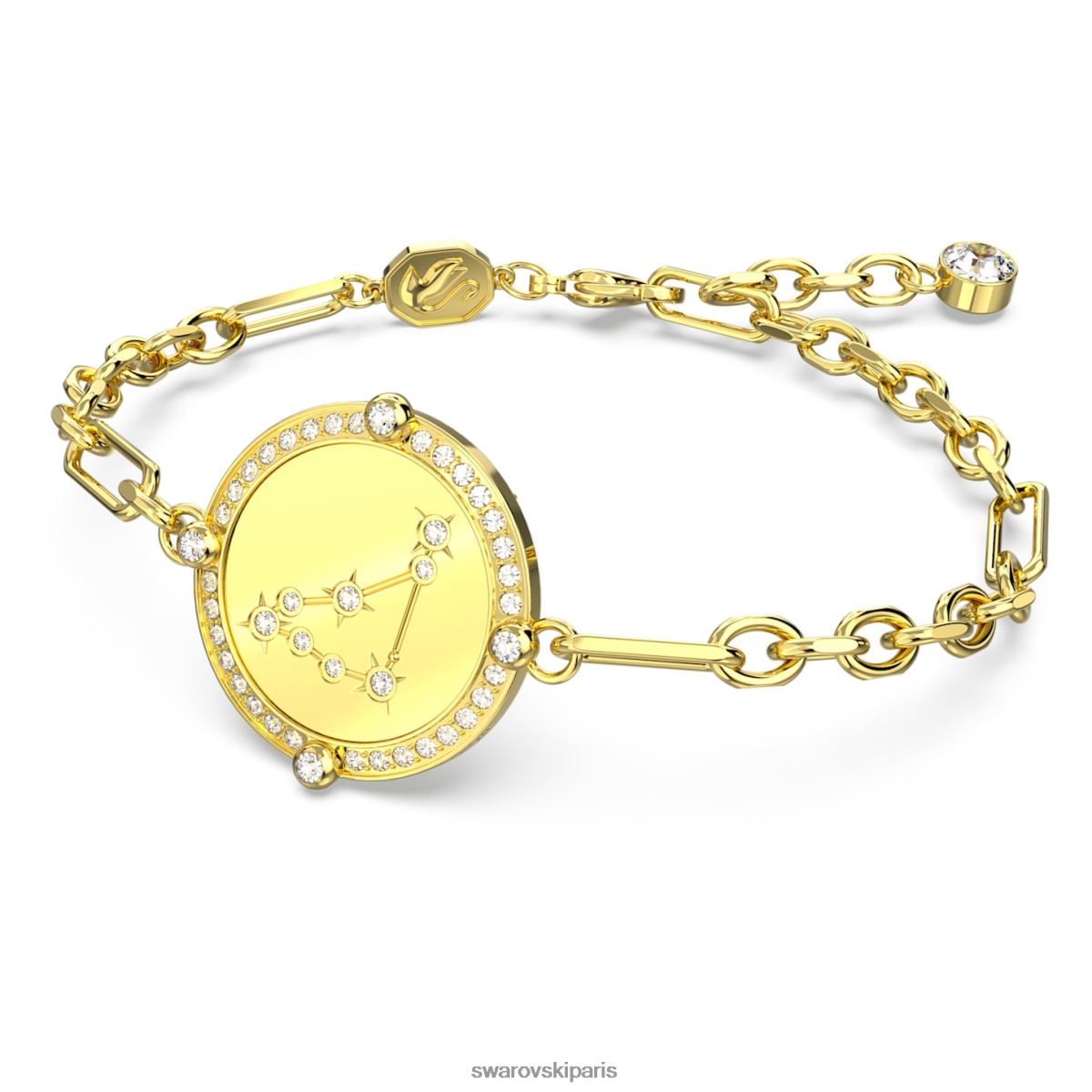 bijoux Swarovski bracelet zodiaque capricorne, ton doré, plaqué ton or RZD0XJ466