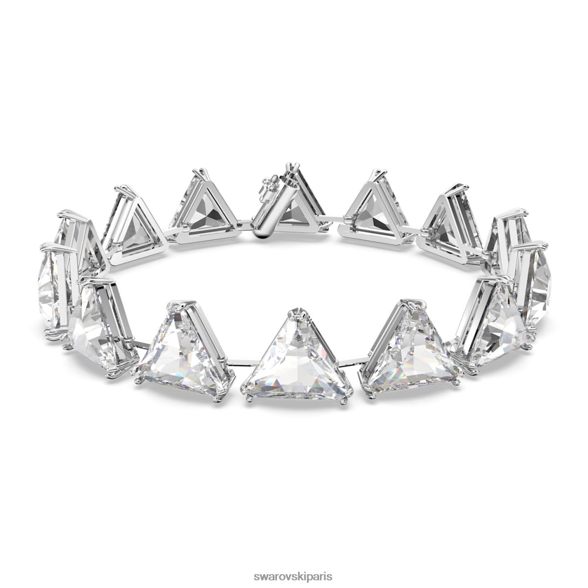 bijoux Swarovski bracelet ortyx coupe triangle, blanc, rhodié RZD0XJ570