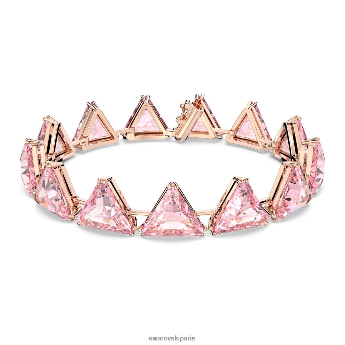 bijoux Swarovski bracelet ortyx coupe triangle, rose, plaqué ton or rose RZD0XJ589