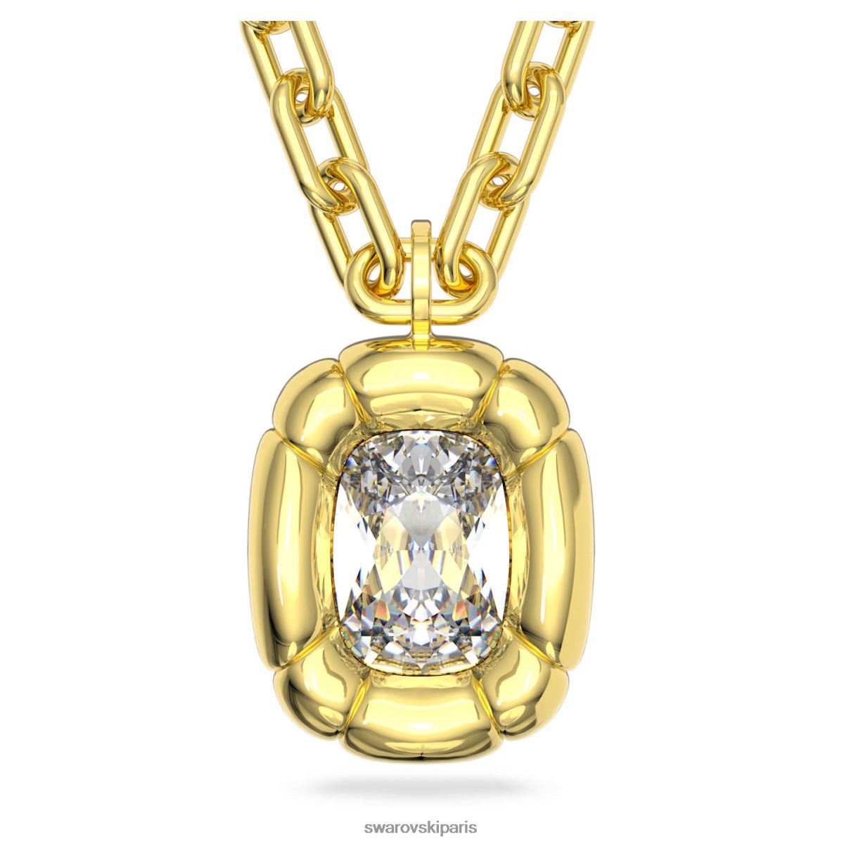 bijoux Swarovski pendentif dulcis taille coussin, ton doré, plaqué ton or RZD0XJ217