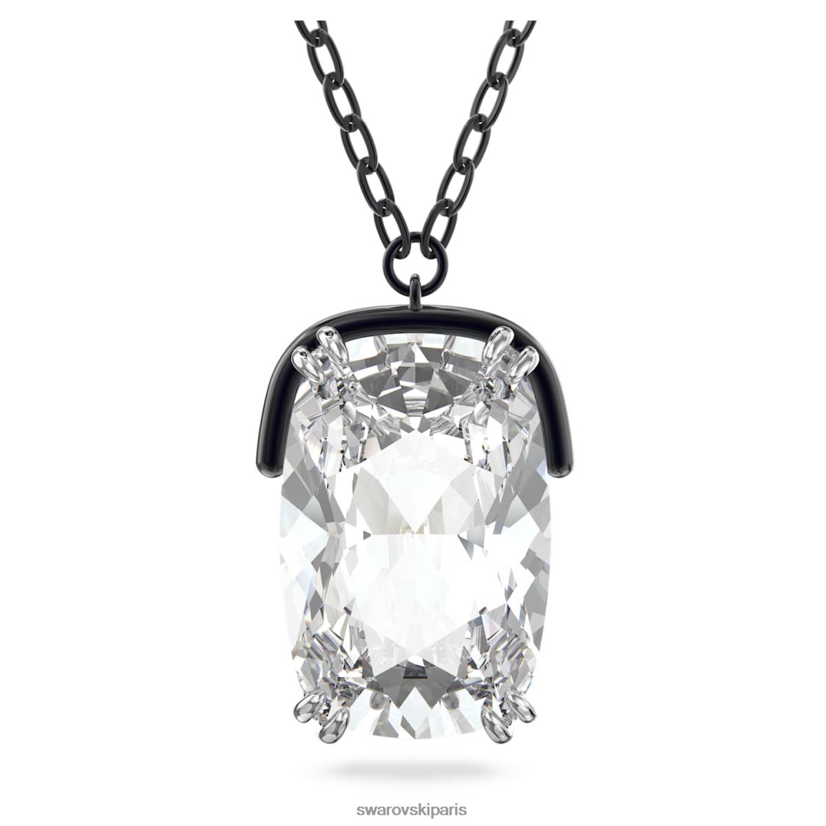 bijoux Swarovski pendentif harmonie cristal surdimensionné, blanc, finition métal mélangé RZD0XJ193