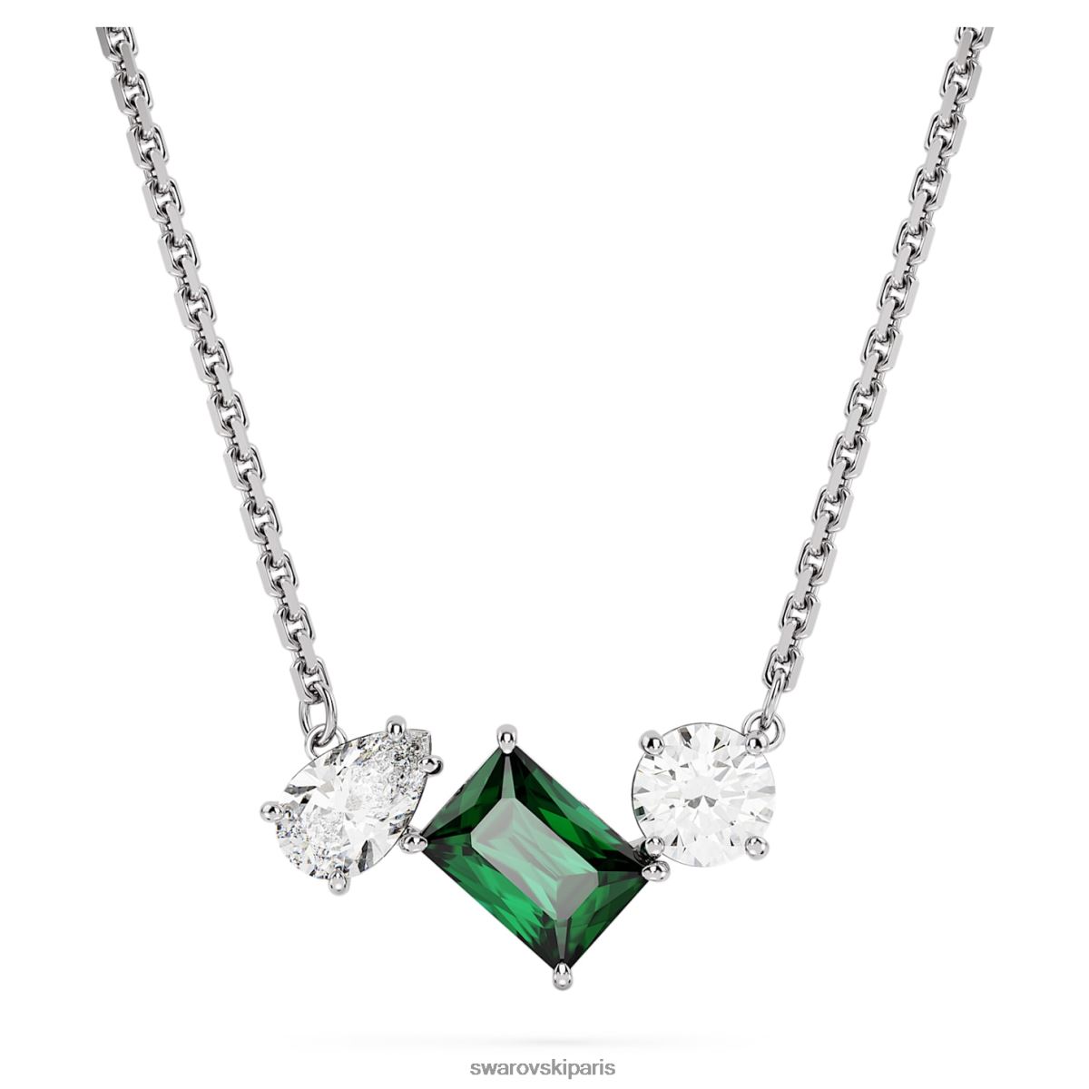 bijoux Swarovski pendentif mesméra coupes mixtes, vert, rhodié RZD0XJ275