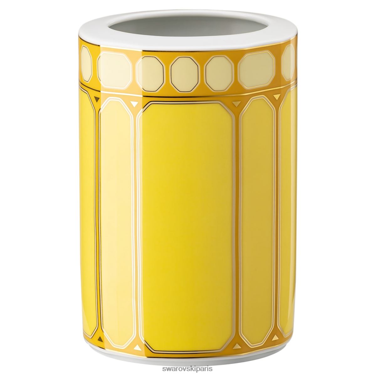 décorations Swarovski vase signum porcelaine, jaune RZD0XJ1777
