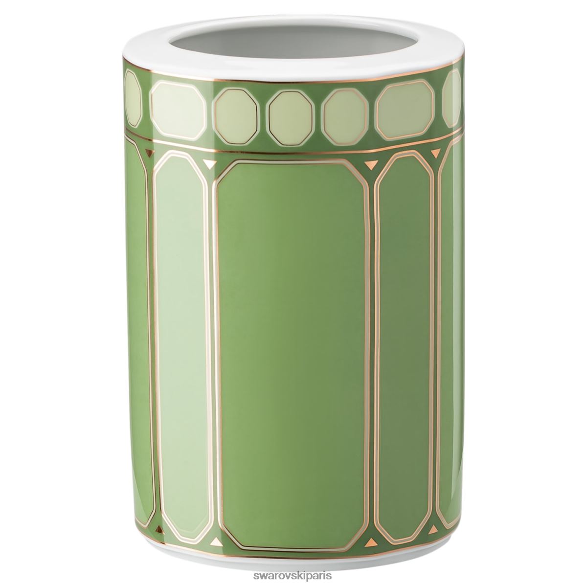 décorations Swarovski vase signum porcelaine, vert RZD0XJ1781