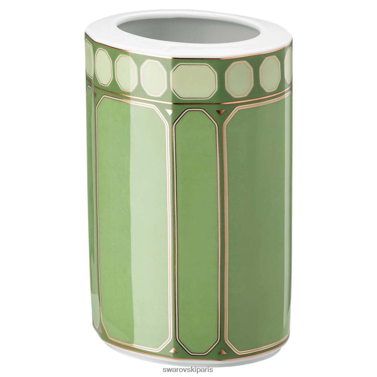 décorations Swarovski vase signum porcelaine, vert RZD0XJ1781