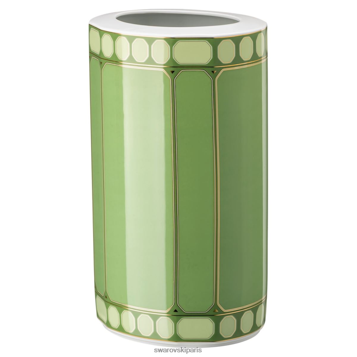 décorations Swarovski vase signum porcelaine, vert RZD0XJ1783