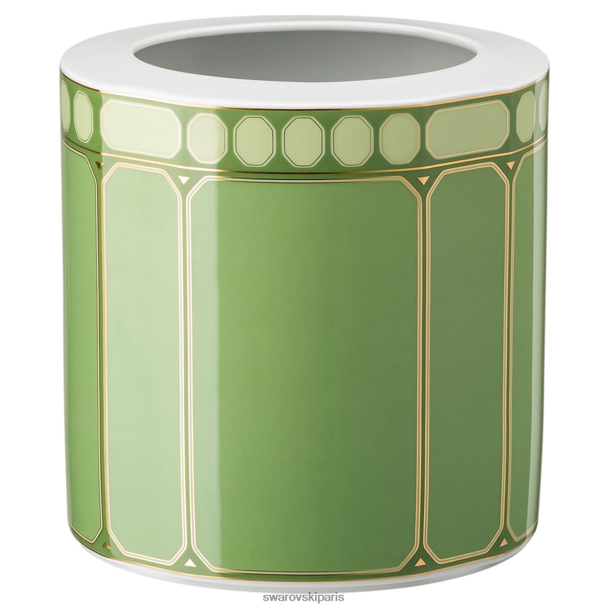 décorations Swarovski vase signum porcelaine, vert RZD0XJ1784