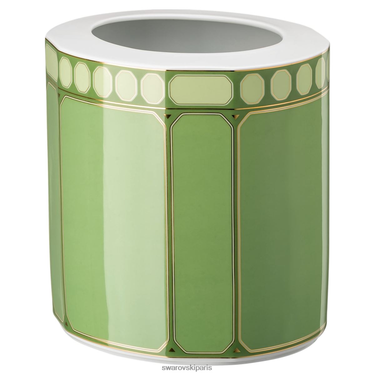 décorations Swarovski vase signum porcelaine, vert RZD0XJ1784